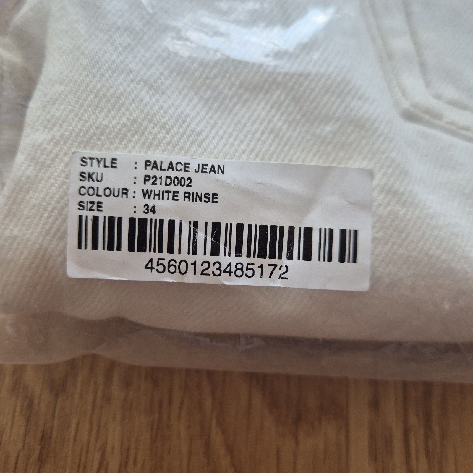Palace Palace Jean 34 White Rinse Brand New With Tags FW21 Size US 34 / EU 50 - 3 Thumbnail