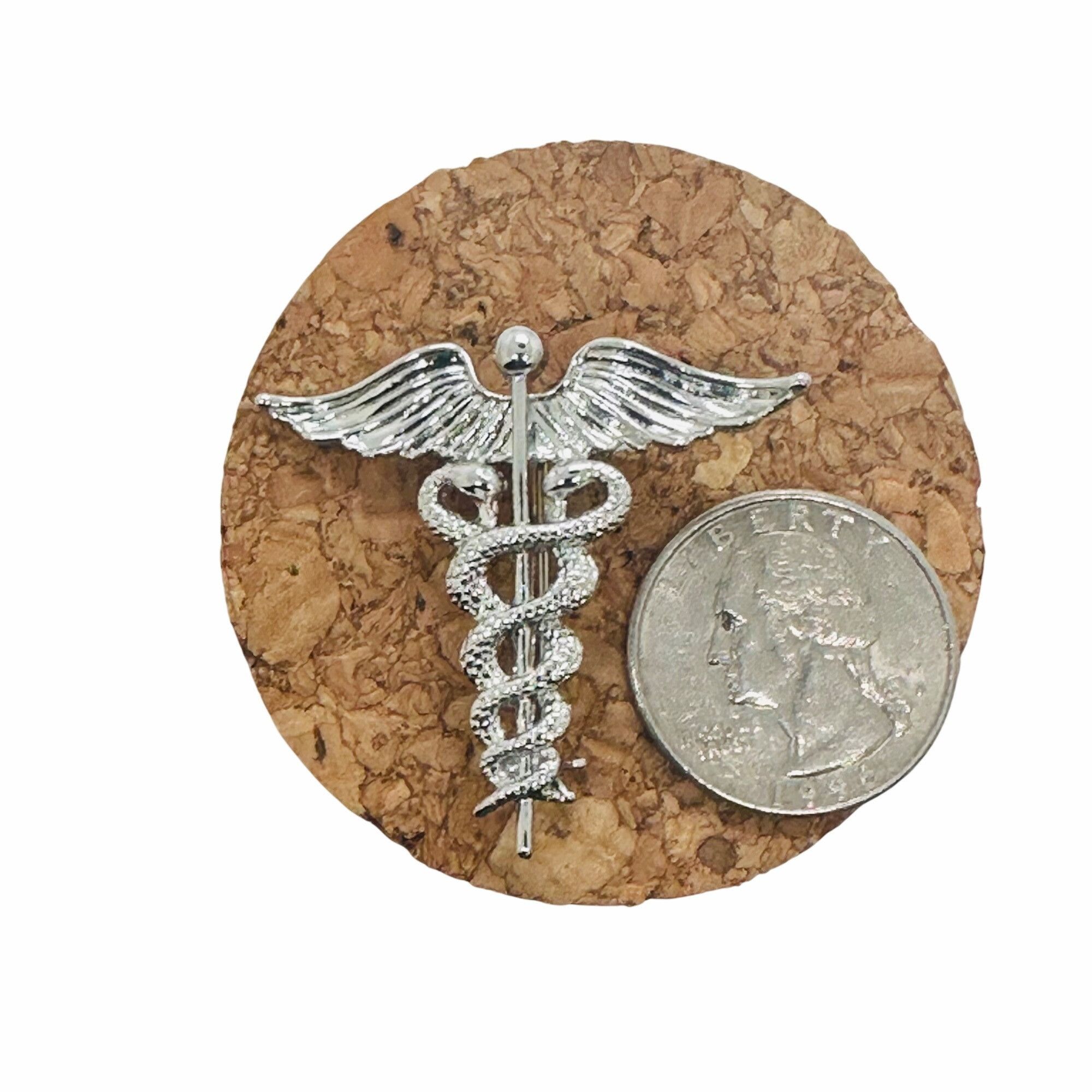 Other ✨Staff of Hermes Caduceus Medical Doctor Medicine Snakes Win Size ONE SIZE - 3 Thumbnail