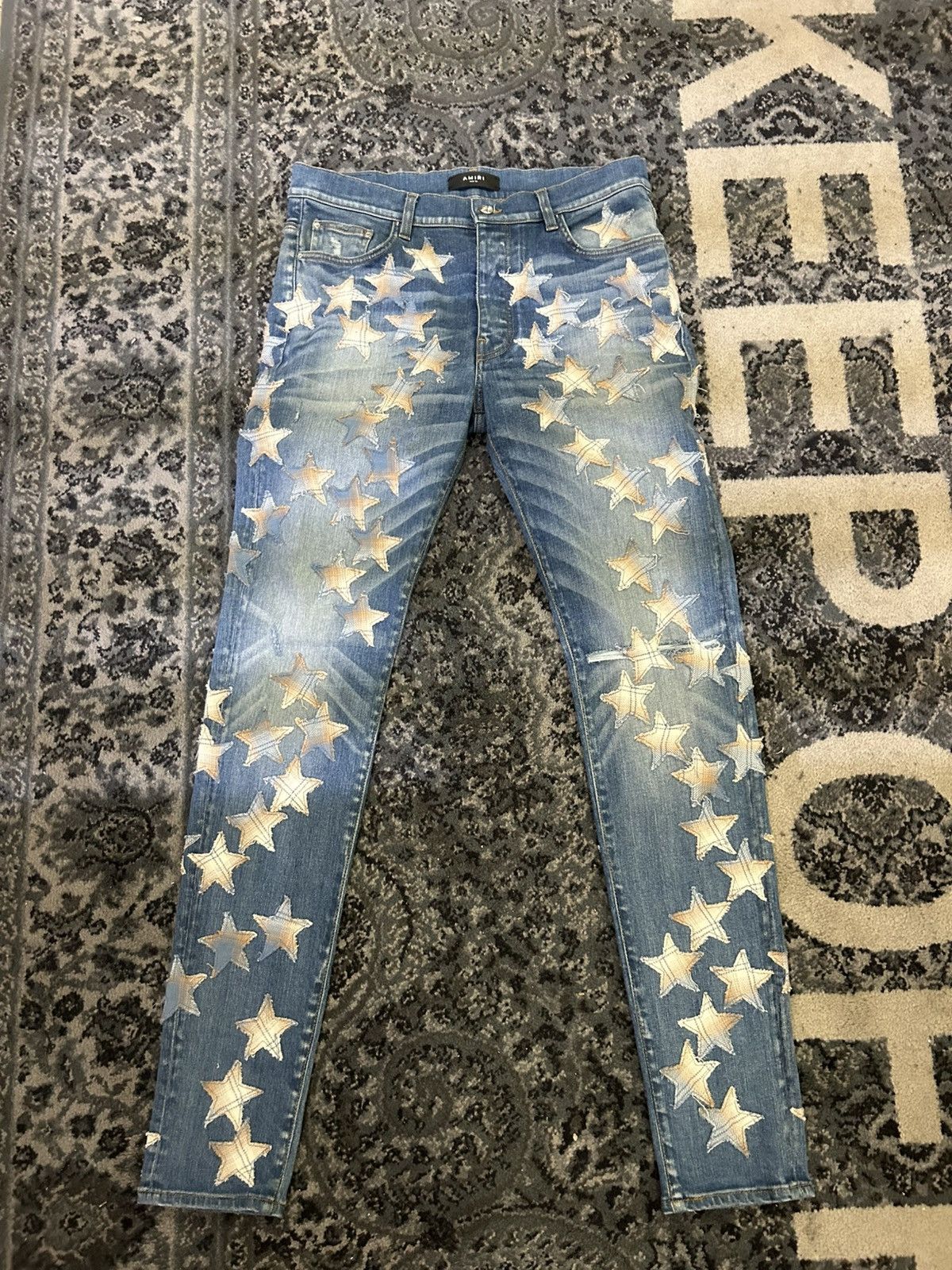 Amiri Amiri Chemist Jeans Size US 34 / EU 50 - 1 Thumbnail
