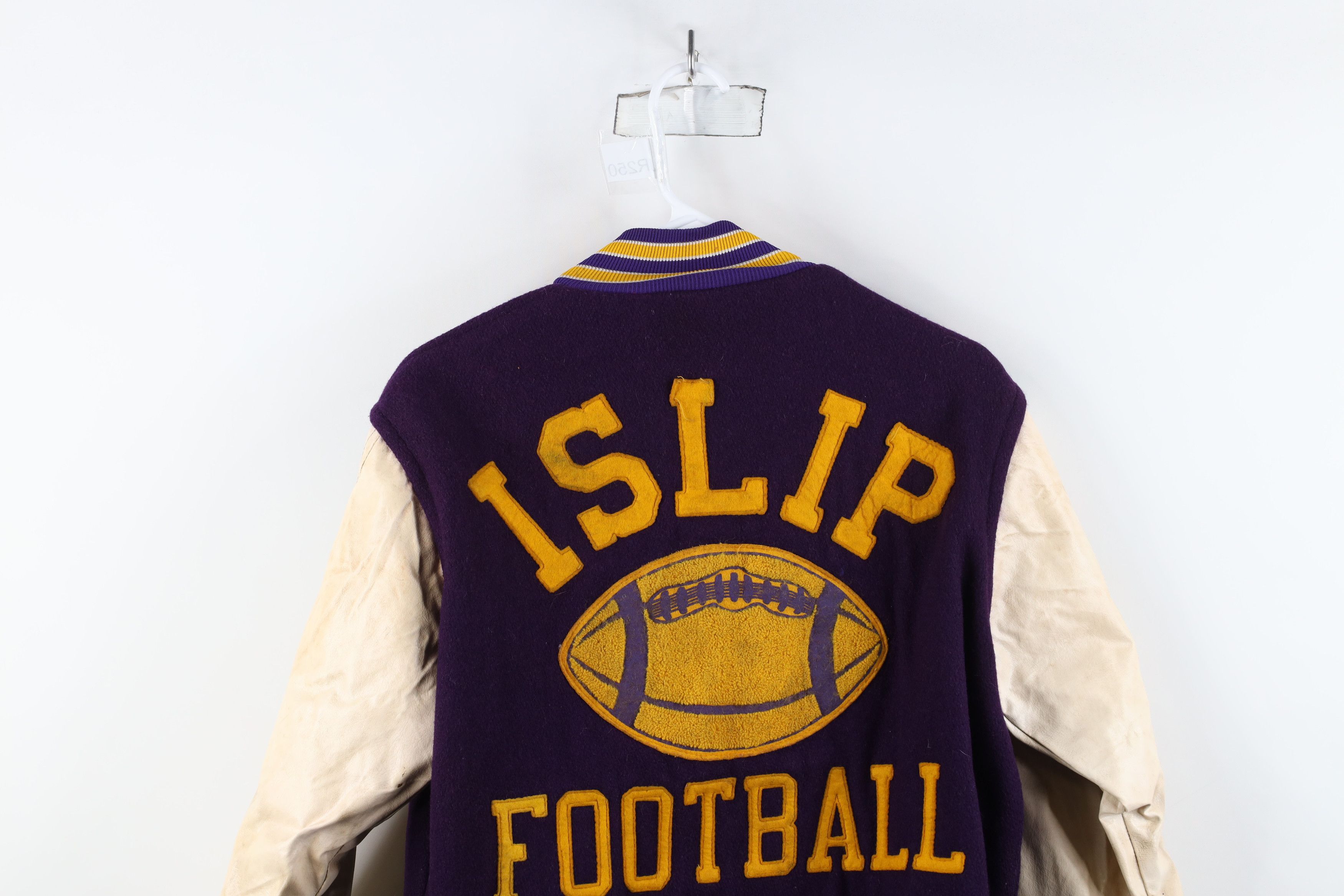 Vintage Vintage 60s 70s Islip Football Varsity Letterman Jacket USA Size US L / EU 52-54 / 3 - 14 Thumbnail