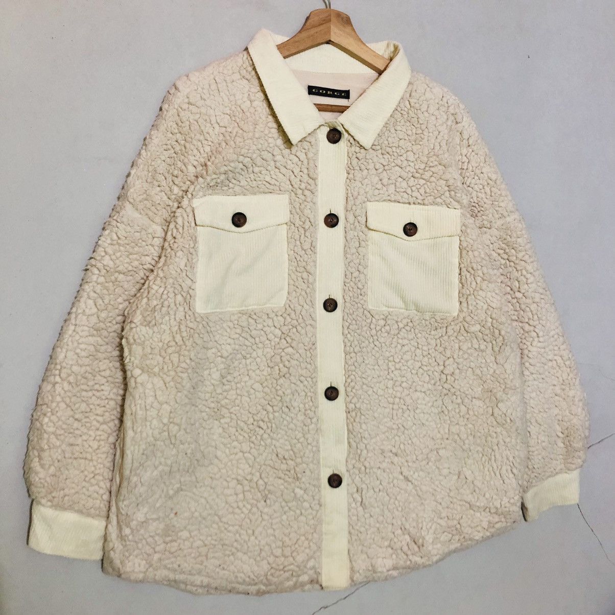 Vintage 🔥Accept Binding Offer🔥 Gorge Sherpa Fleece Jacket Size US L / EU 52-54 / 3 - 3 Thumbnail