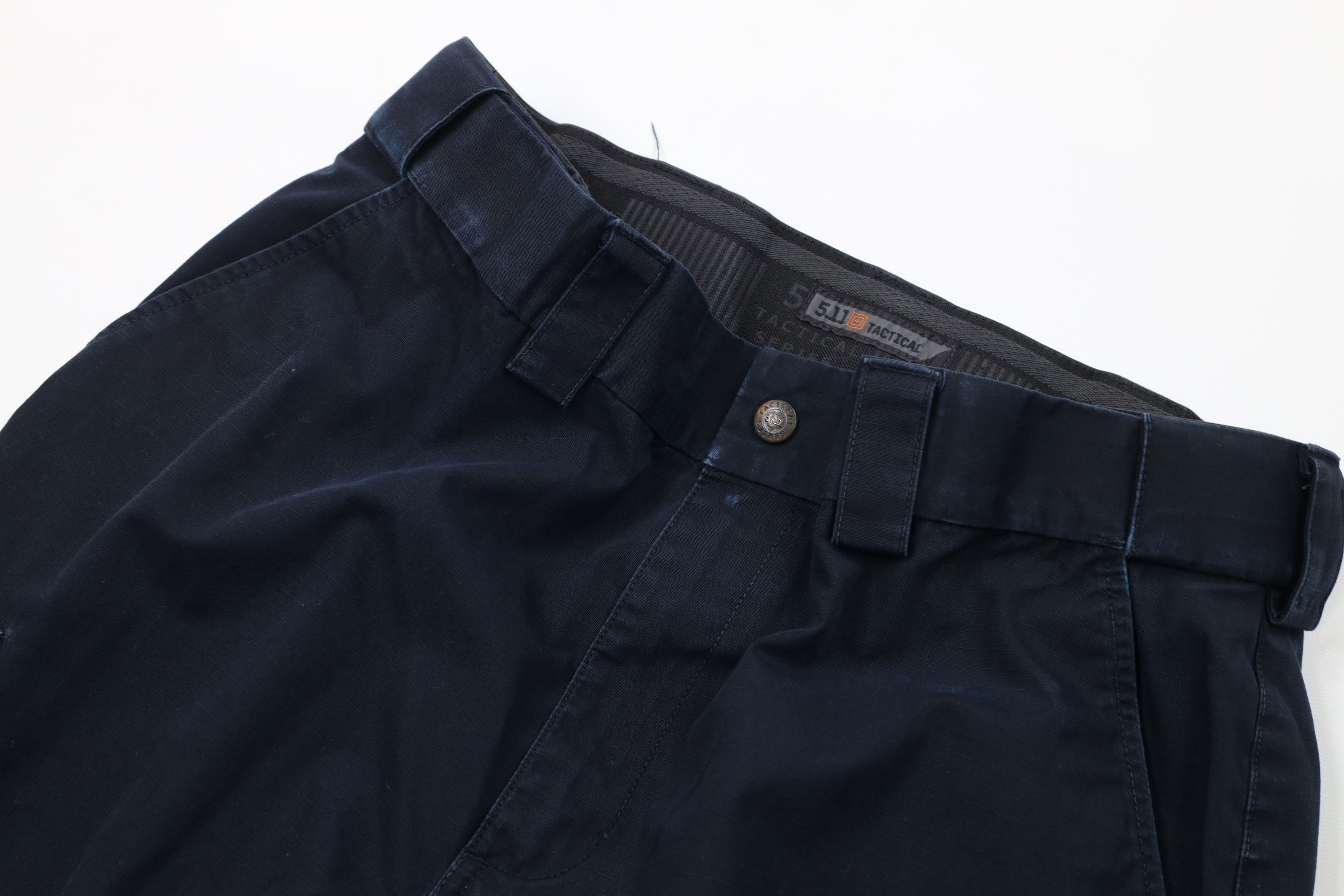 Vintage 5.11 Tactical Series Ripstop Uniform Cargo Pants Navy Blue Size US 34 / EU 50 - 5 Thumbnail