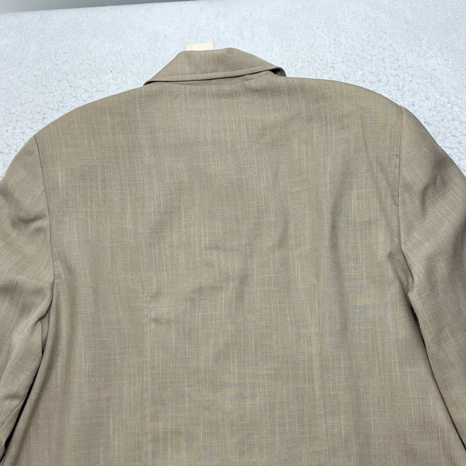 Vintage Vintage Maggie Barnes Button Front Blazer Beige Jacket Size 3XL / US 20-22 - 10 Thumbnail