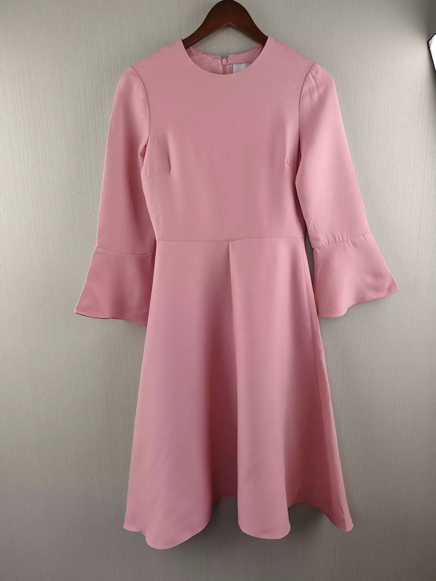 Valentino Long Sleeve High Waist Dress