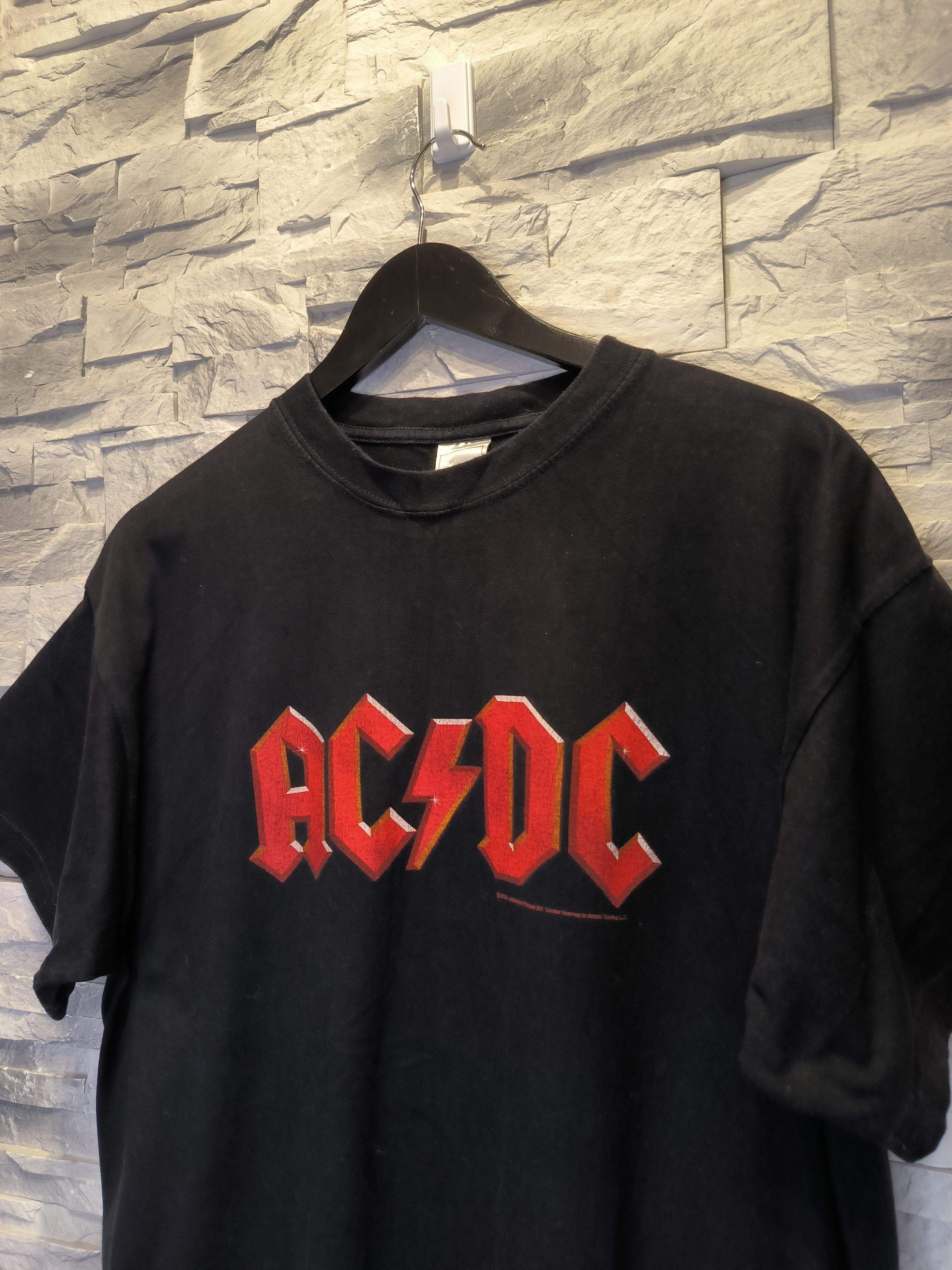 AC/DC × Band Tees × Vintage Vintage T-Shirt AC/DC 2003 Shirt Metal Rock Band Tee 00s Size US M / EU 48-50 / 2 - 2 Thumbnail