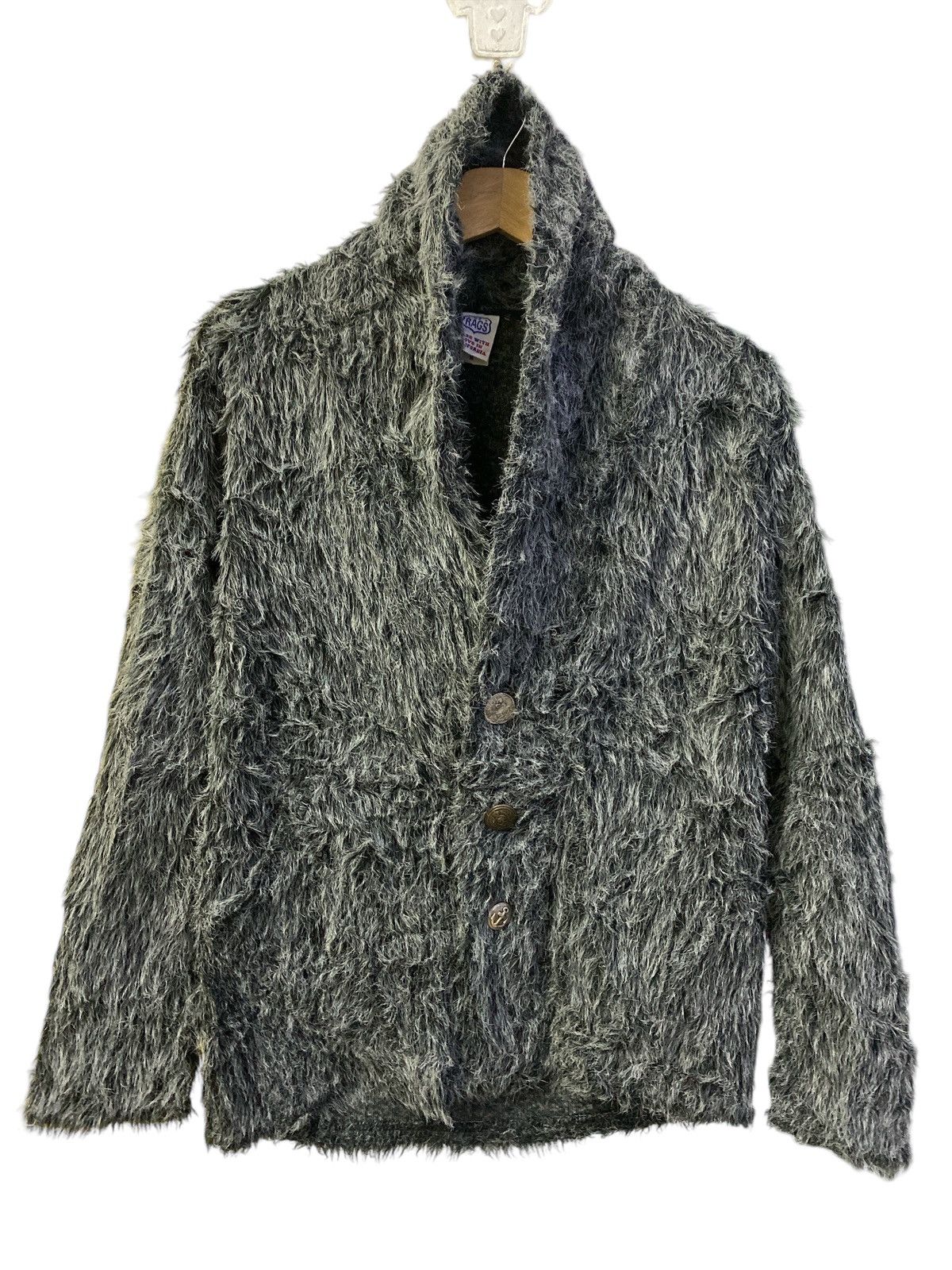 Rare US Rags Faux Fur Light Jacket