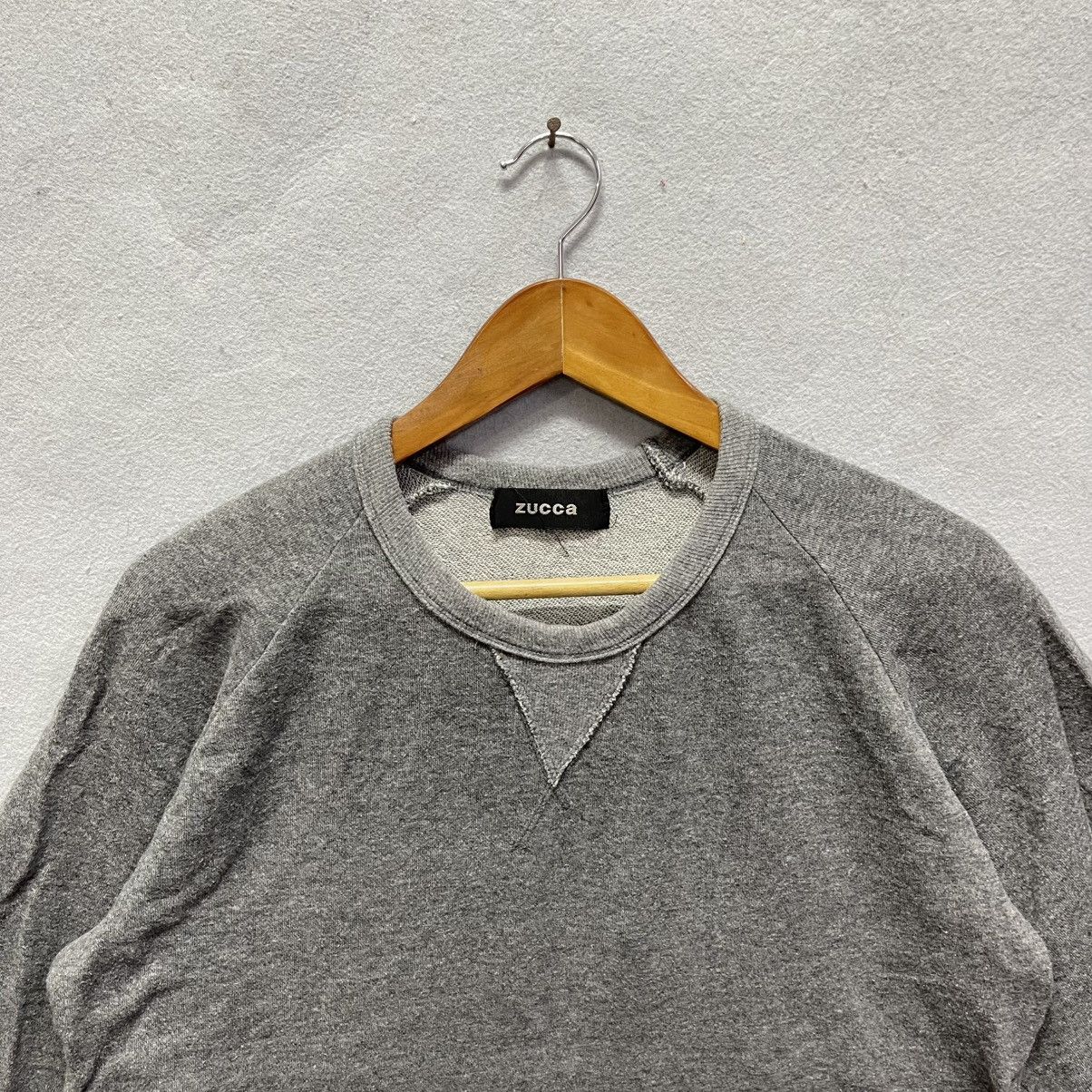Zucca Zucca Japan Minimal Raglan 3/4 Sleeve Sweatshirt Size US M / EU 48-50 / 2 - 2 Thumbnail