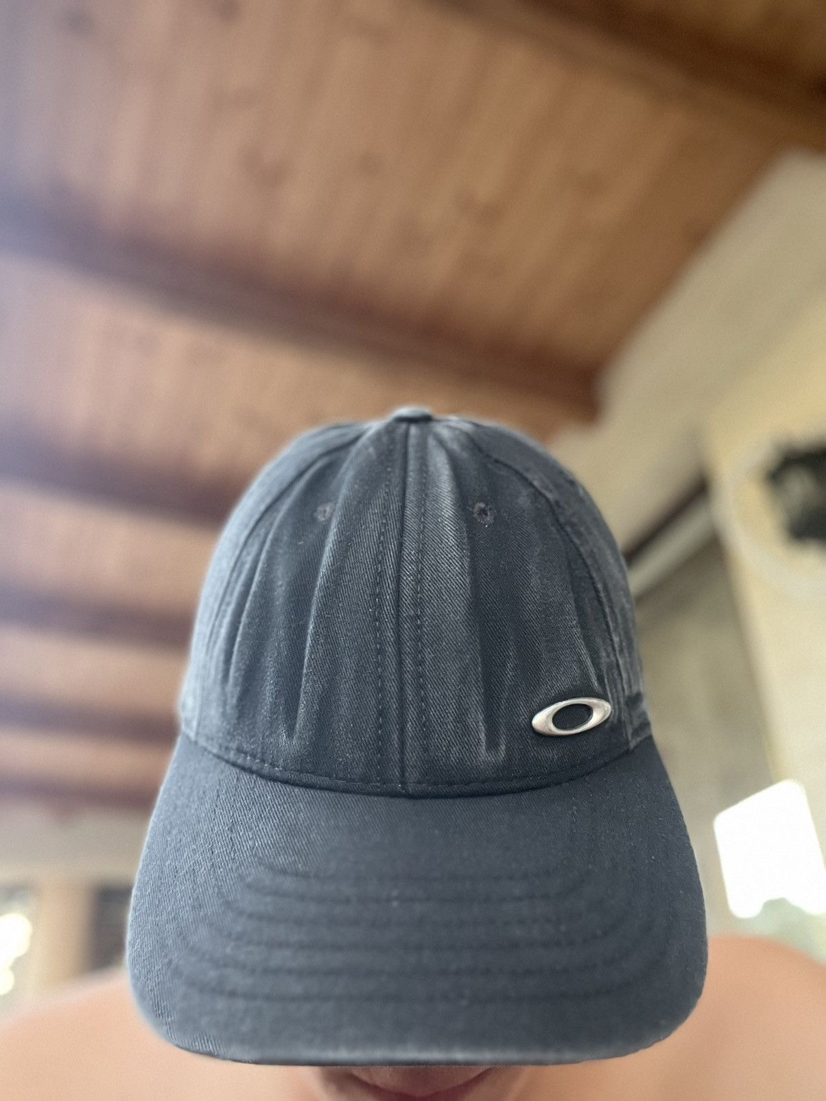 Oakley Oakley Vintage Black Cap 🕶☀️ | Sun Faded Heat | One Size Size ONE SIZE - 3 Thumbnail