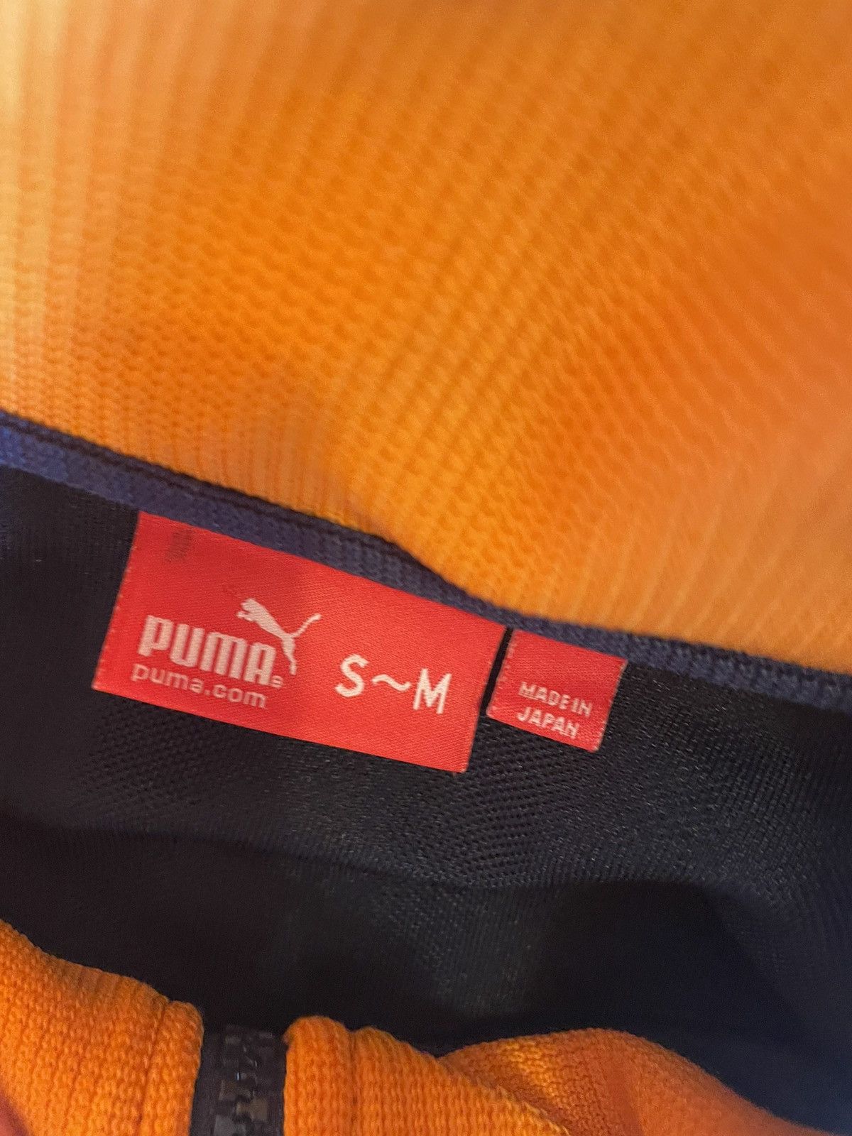 Puma Vintage Tracktop Fullset Orange Sidetape Big Logo