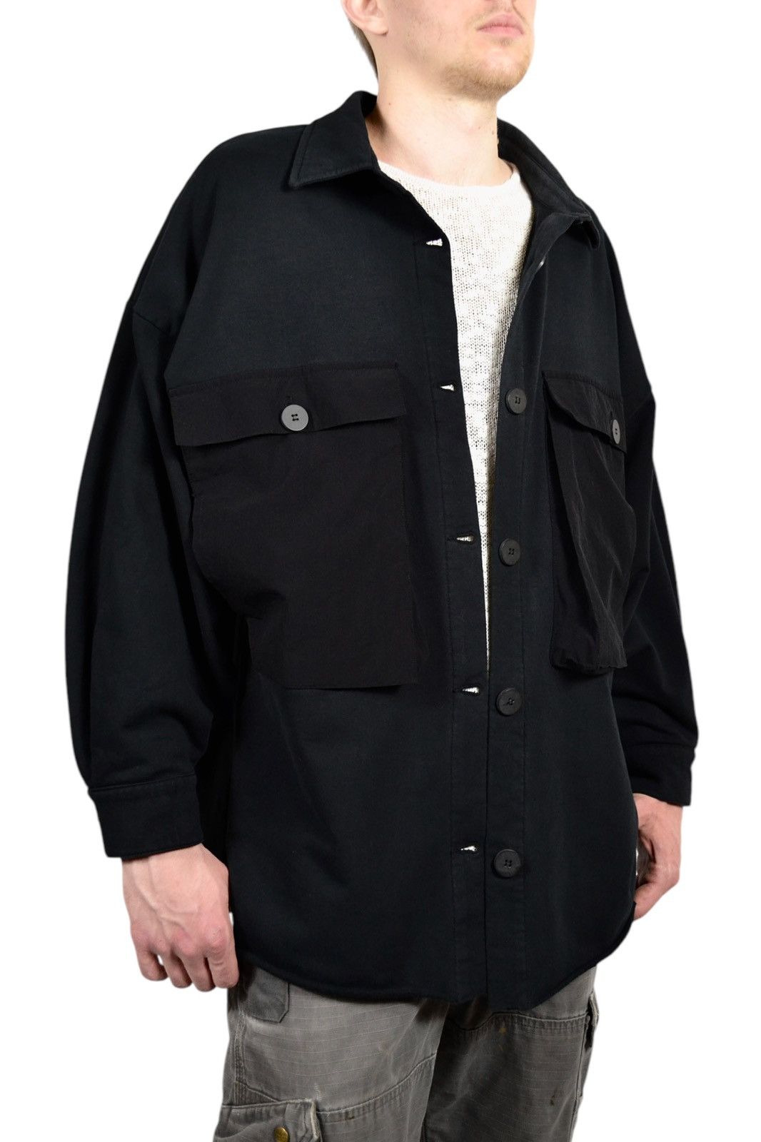 Thom Krom Thom Krom 3D Nylon Pockets Cargo Oversized Jacket Size US M / EU 48-50 / 2 - 4 Thumbnail