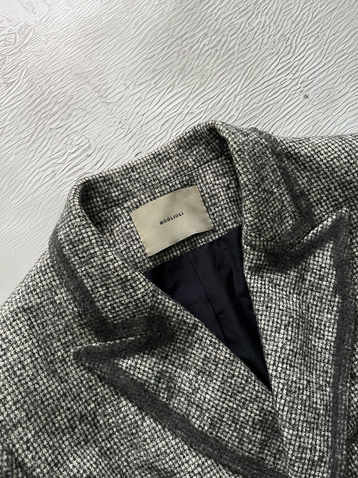 Boglioli BOGLIOLI Women's Double - Breasted Wool Blazer Jacket Italy Size L / US 10 / IT 46 - 3 Thumbnail