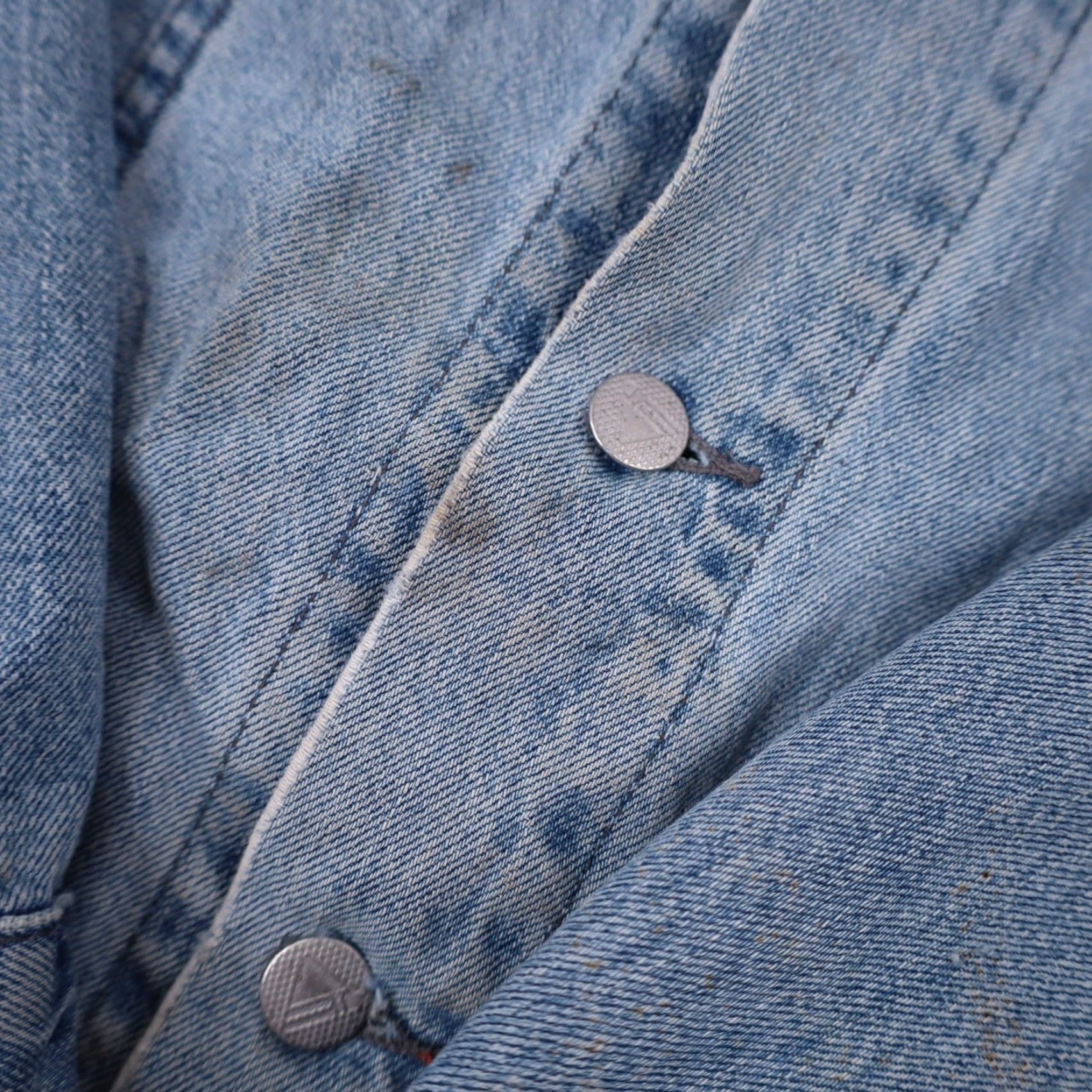 Levi's VINTAGE Levi's Silvertab Denim Jean Jacket Blue Mens Large L Regular, Jacket, Denim, 8/10, USA Made Size US 33 - 7 Thumbnail