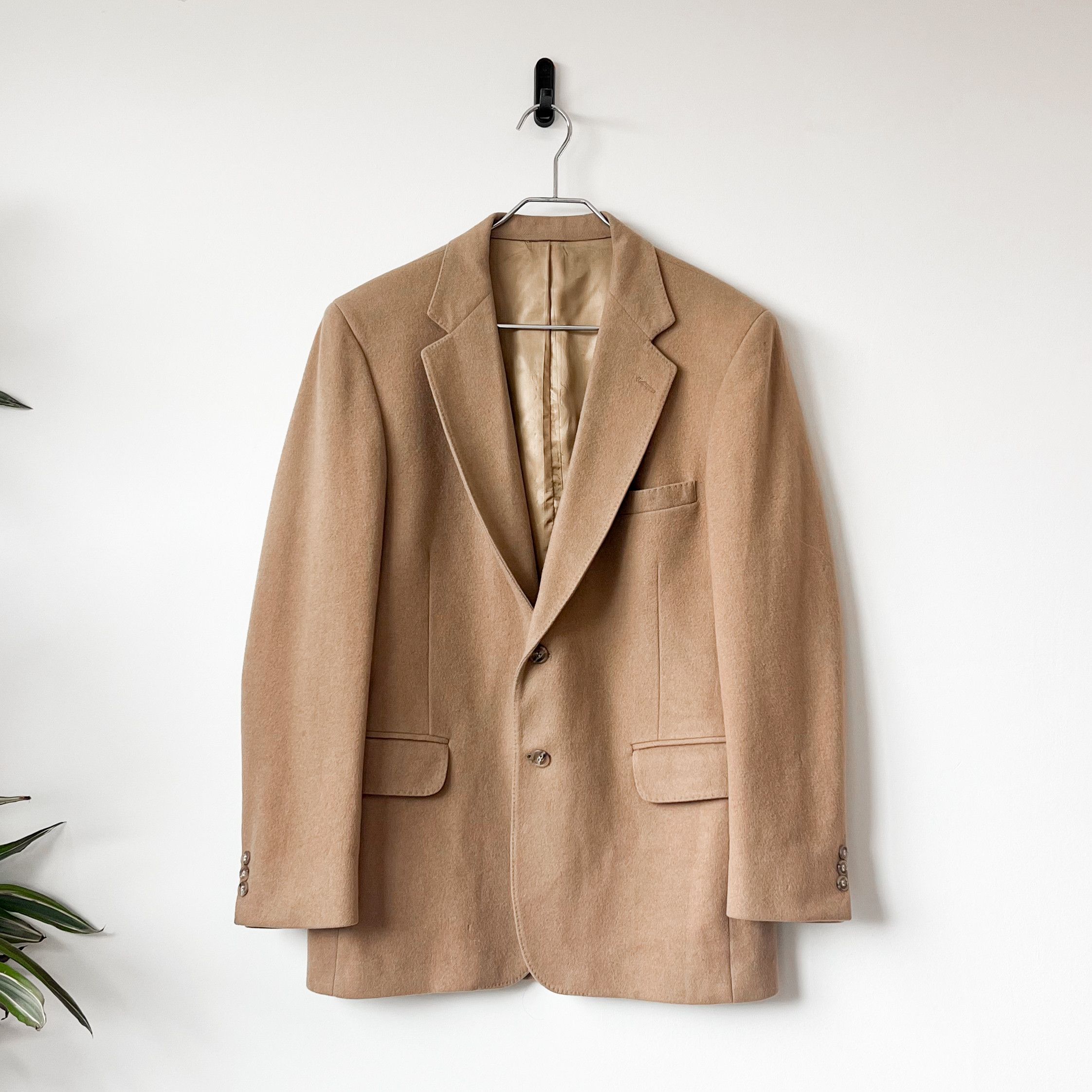 Vintage 70's Cashmere Wool Classic Blazer Sports Coat Los Angeles Size 36R - 1 Thumbnail