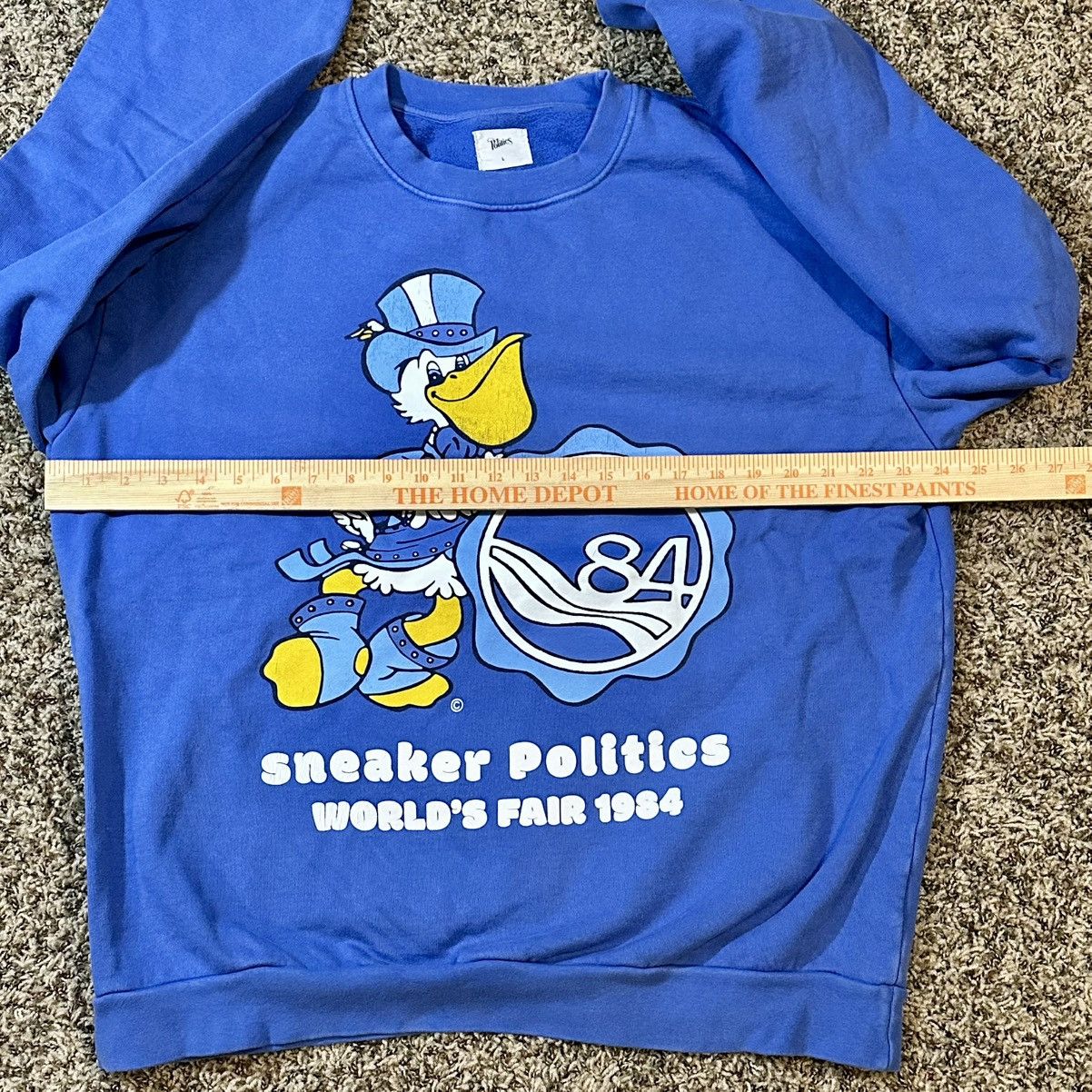 Sneaker Politics Sneaker politics worlds fair 84 crewneck sweatshirt Size US L / EU 52-54 / 3 - 2 Thumbnail