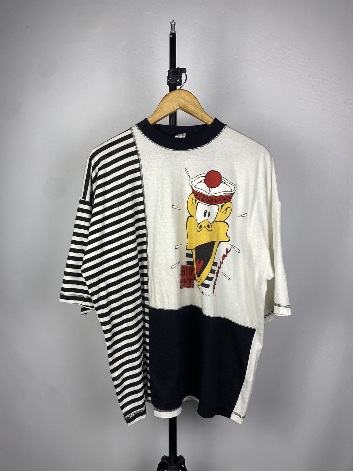 Vintage Vintage 90s H.M.S Marine Humor Monkey T-Shirt Size US L / EU 52-54 / 3 - 1 Thumbnail