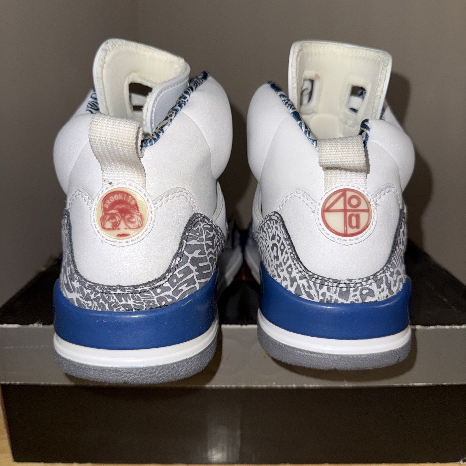 Jordan Brand AIR Jordan Spizike True Blue Size 11.5 OG BOX Size US 11.5 / EU 44-45 - 6 Thumbnail