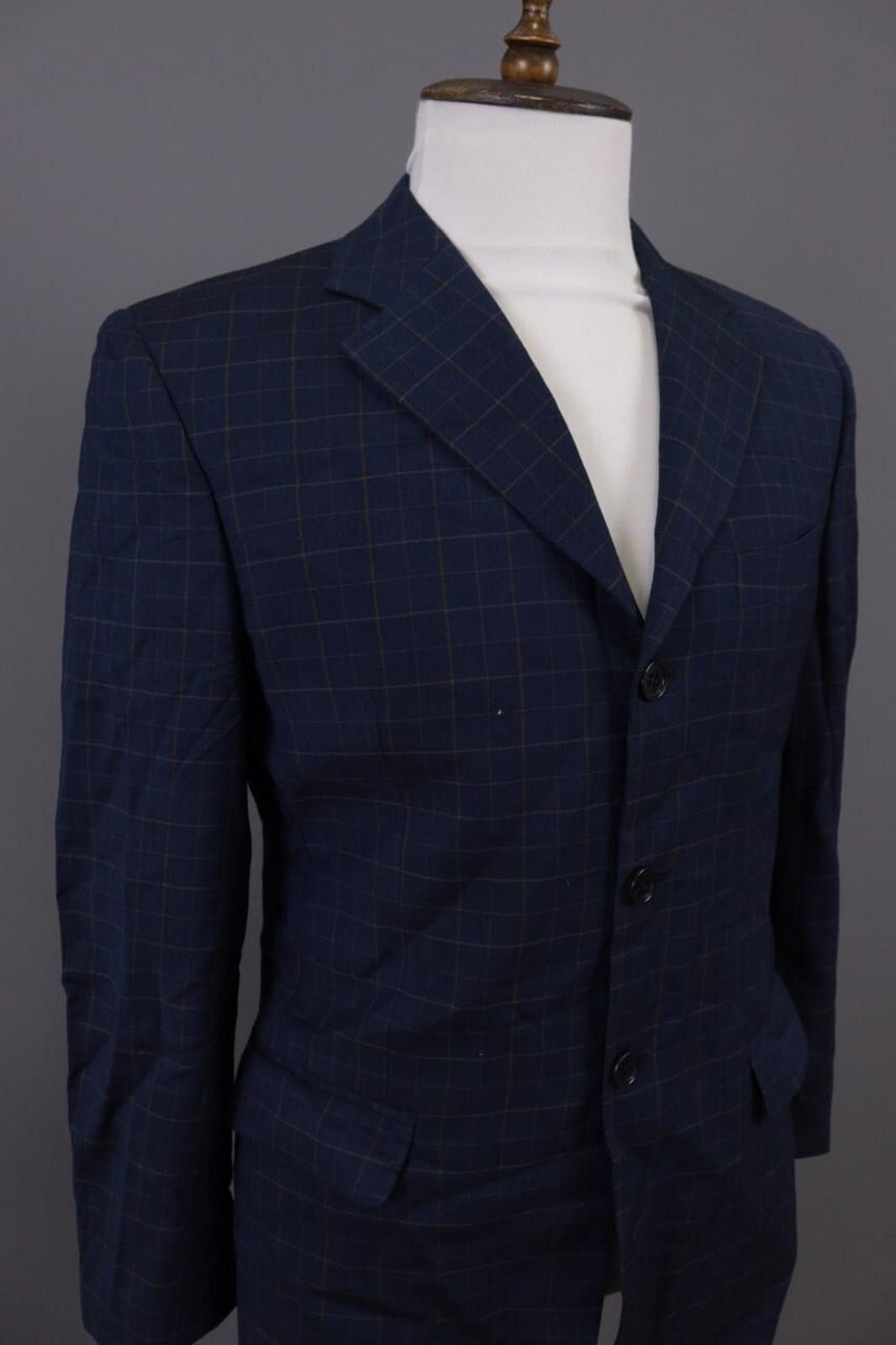 Missoni Missoni Made in Italy Men's Blue Sport Coat Blazer Jacket Size US M / EU 48-50 / 2 - 6 Thumbnail