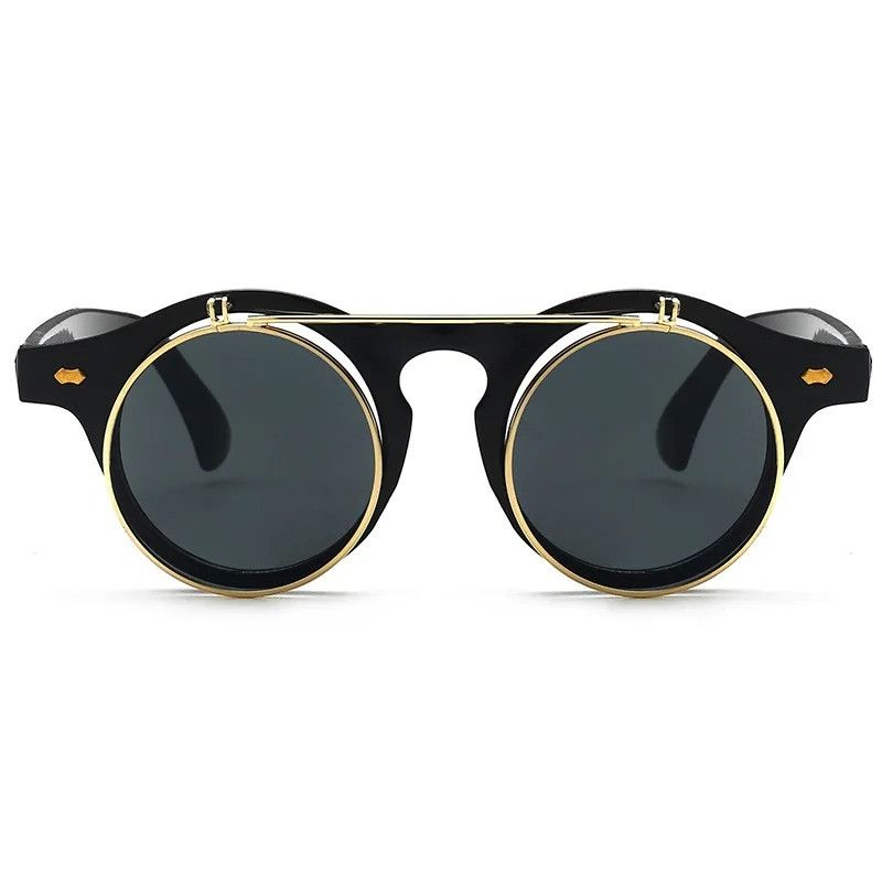 Vintage Retro Vault Circular Sunglasses Size ONE SIZE - 3 Thumbnail