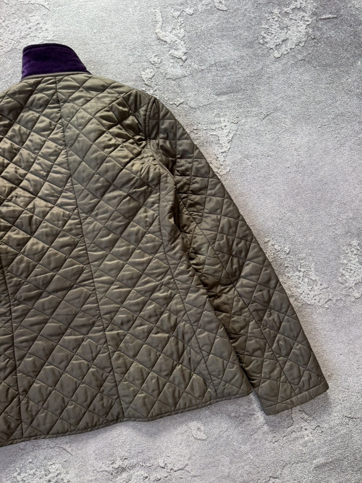 Designer Waterville 42 Italy quilted field jacket coat bomber Size M / US 6-8 / IT 42-44 - 13 Thumbnail