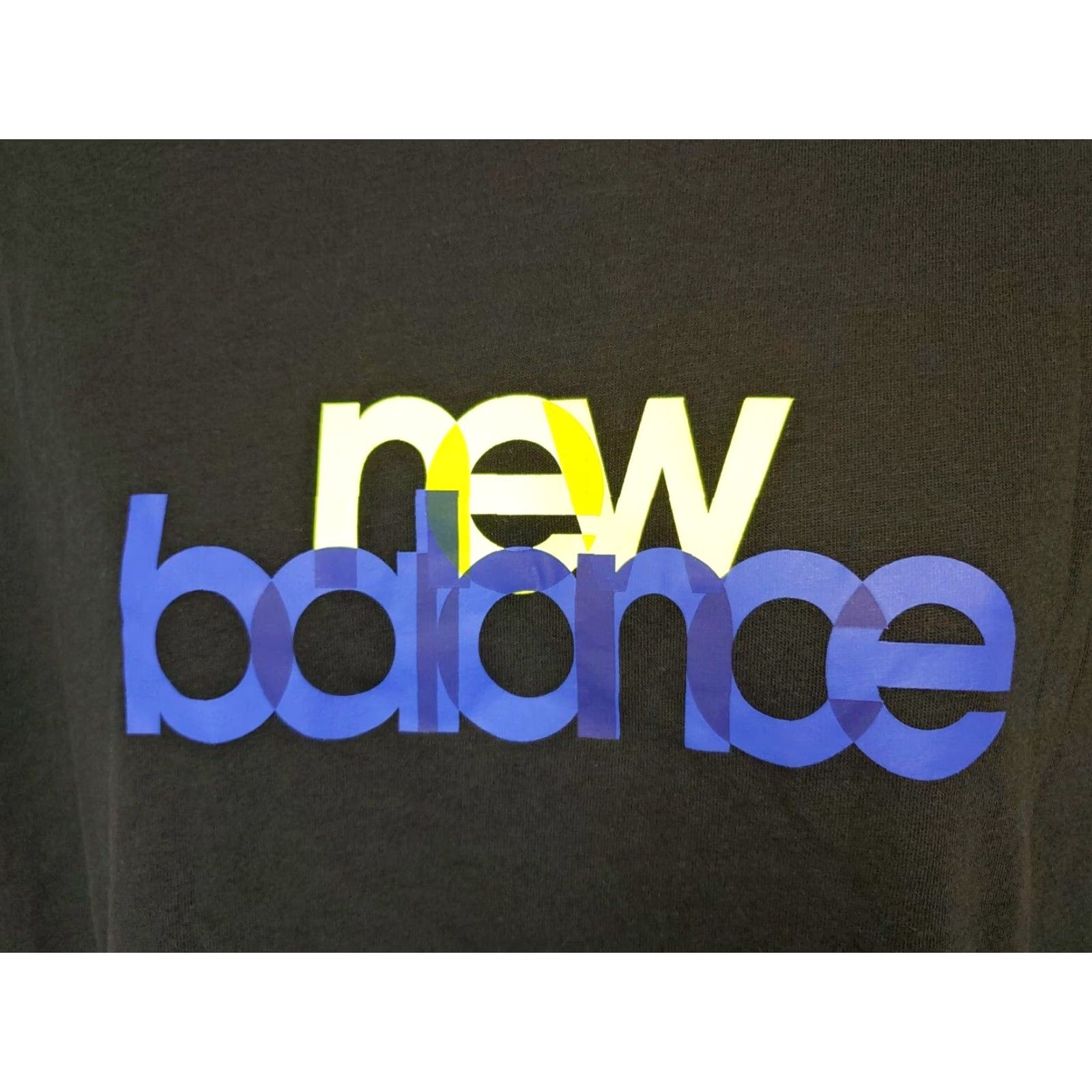 New Balance Womens New Balance Essentials Merge Relaxed Fit Graphic Black Tee T-Shirt Size S / US 4 / IT 40 - 2 Thumbnail