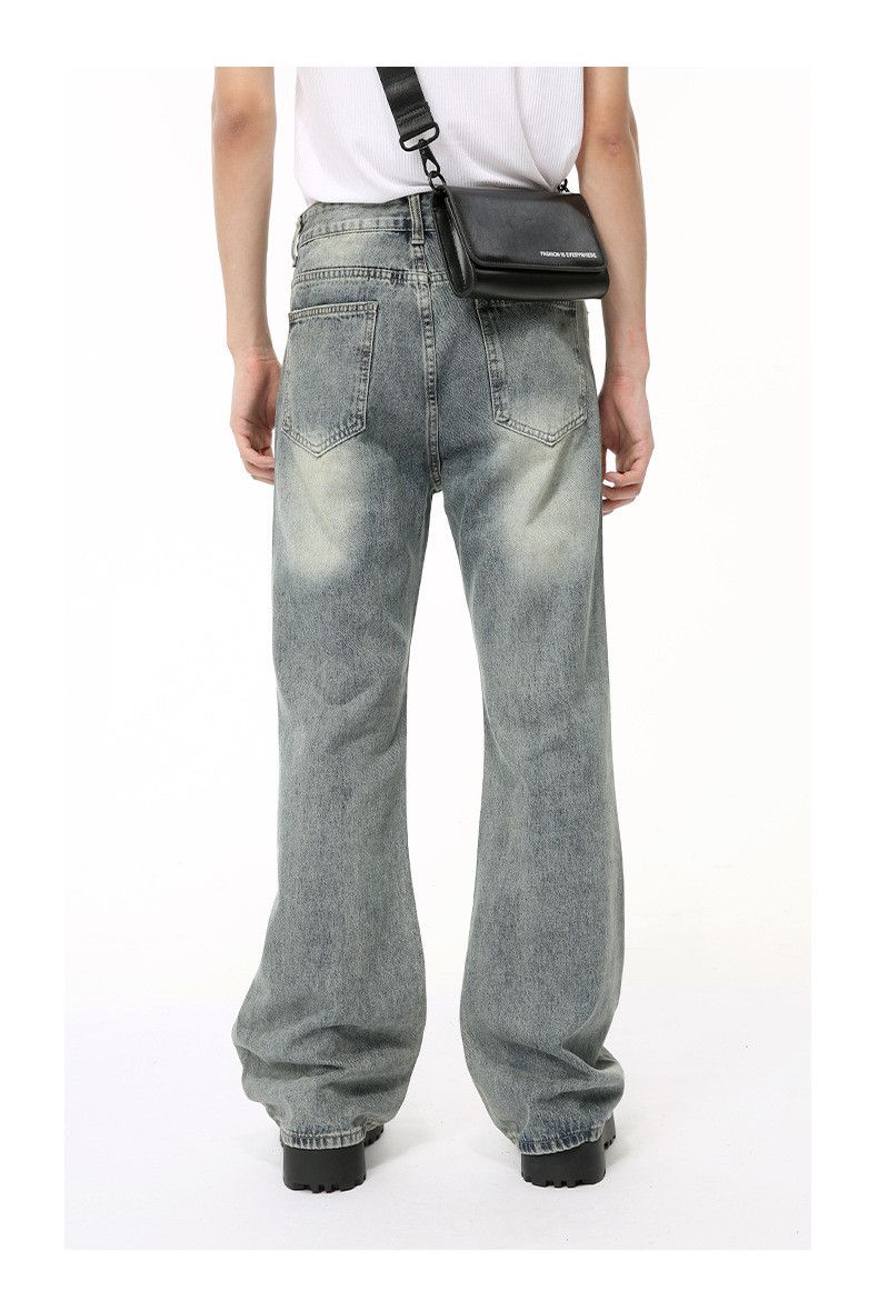 Japanese Brand × Jean Street distressed vintage bootcut ripped jeans Size US 32 / EU 48 - 6 Thumbnail