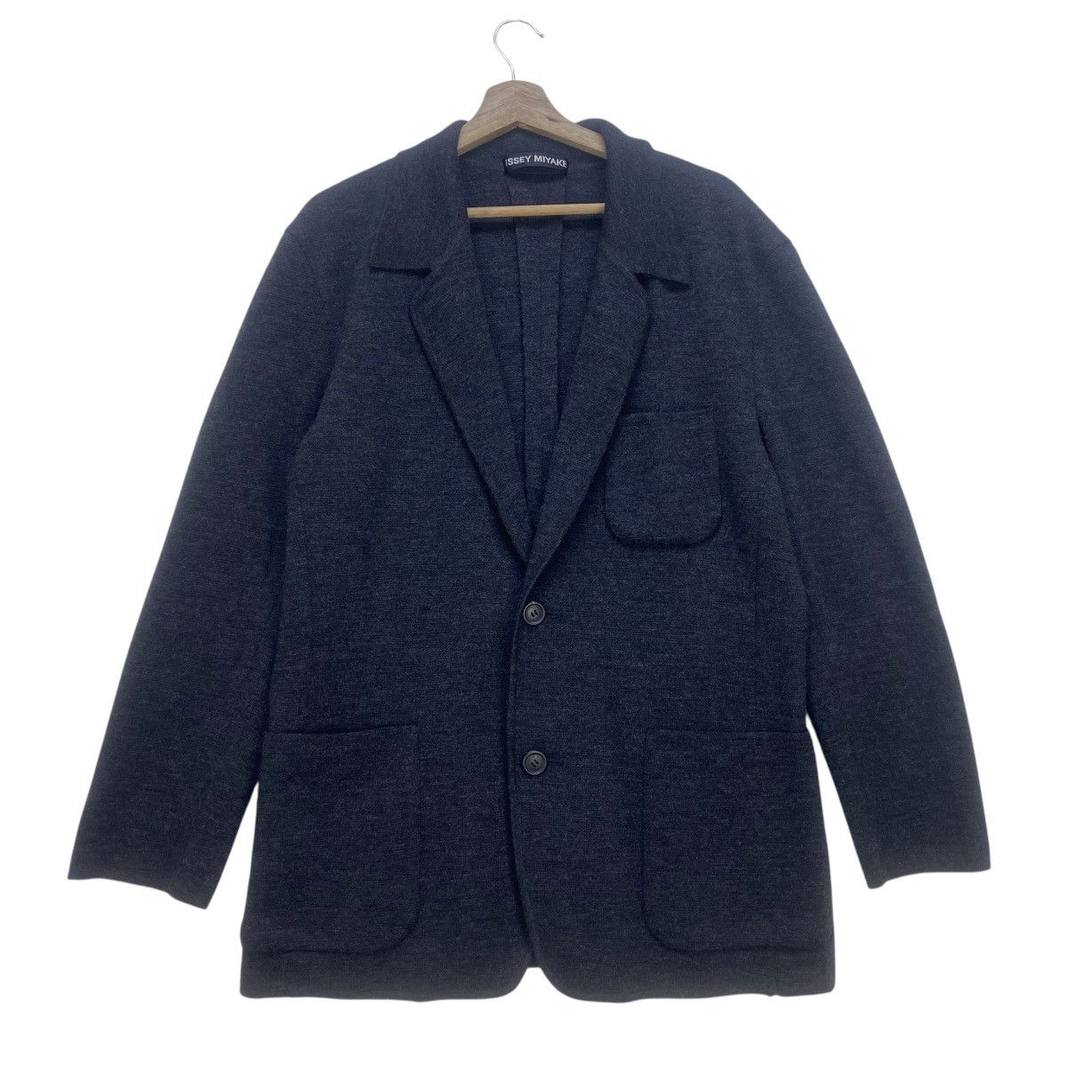 Issey Miyake Private collection🔥90s Issey Miyake Wool Coat Size US S / EU 44-46 / 1 - 3 Thumbnail