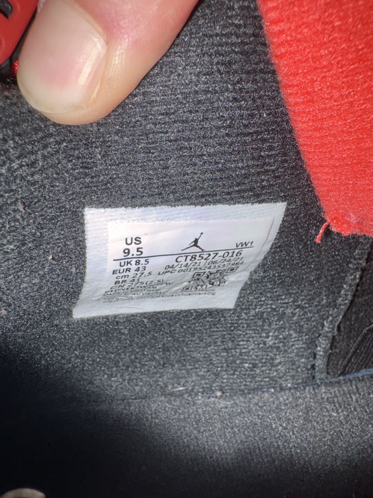 Jordan Brand Air jordan 4 Red thunder Size US 9.5 / EU 42-43 - 7 Thumbnail
