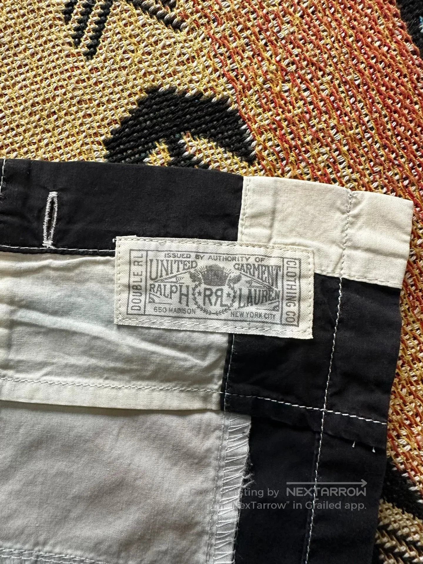 RRL Ralph Lauren RRL Vintage Checkered Patchwork Shirt. Size US M / EU 48-50 / 2 - 6 Thumbnail