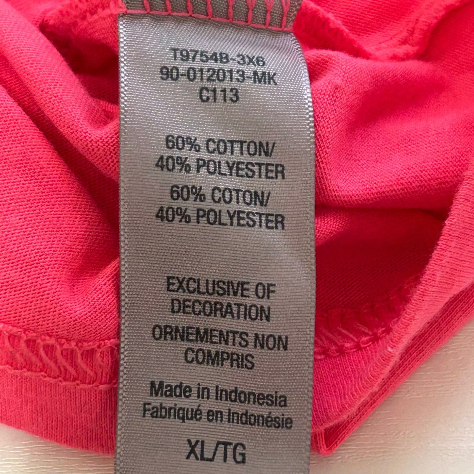 Other C9 Champion Pink Loose Fit V Neck Tee Shirt XL Size XL / US 12-14 / IT 48-50 - 3 Thumbnail