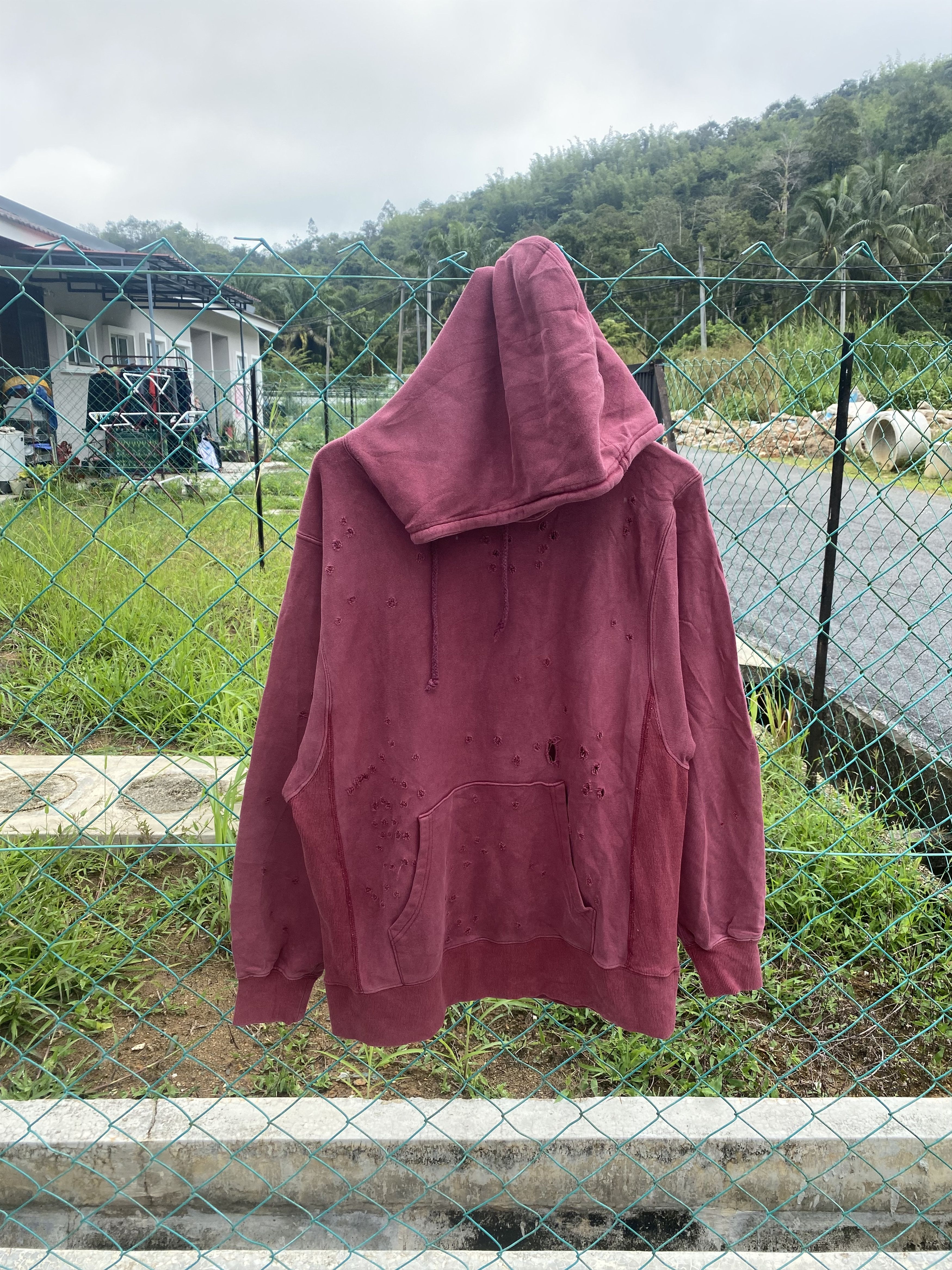 Japanese Brand Distressed Lucy Baggy Hoodies Undercover Style Size US L / EU 52-54 / 3 - 1 Thumbnail