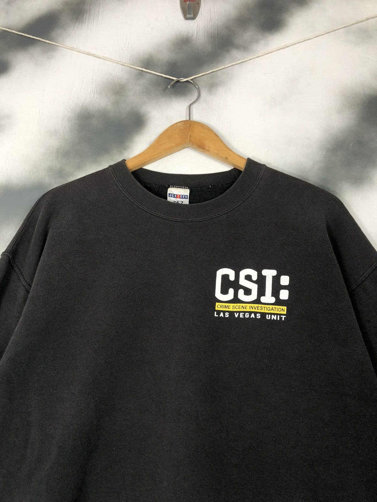 Jerzees × Vintage VINTAGE Y2K CSI LAS VEGAS UNIT SWEATSHIRT Size US L / EU 52-54 / 3 - 6 Thumbnail