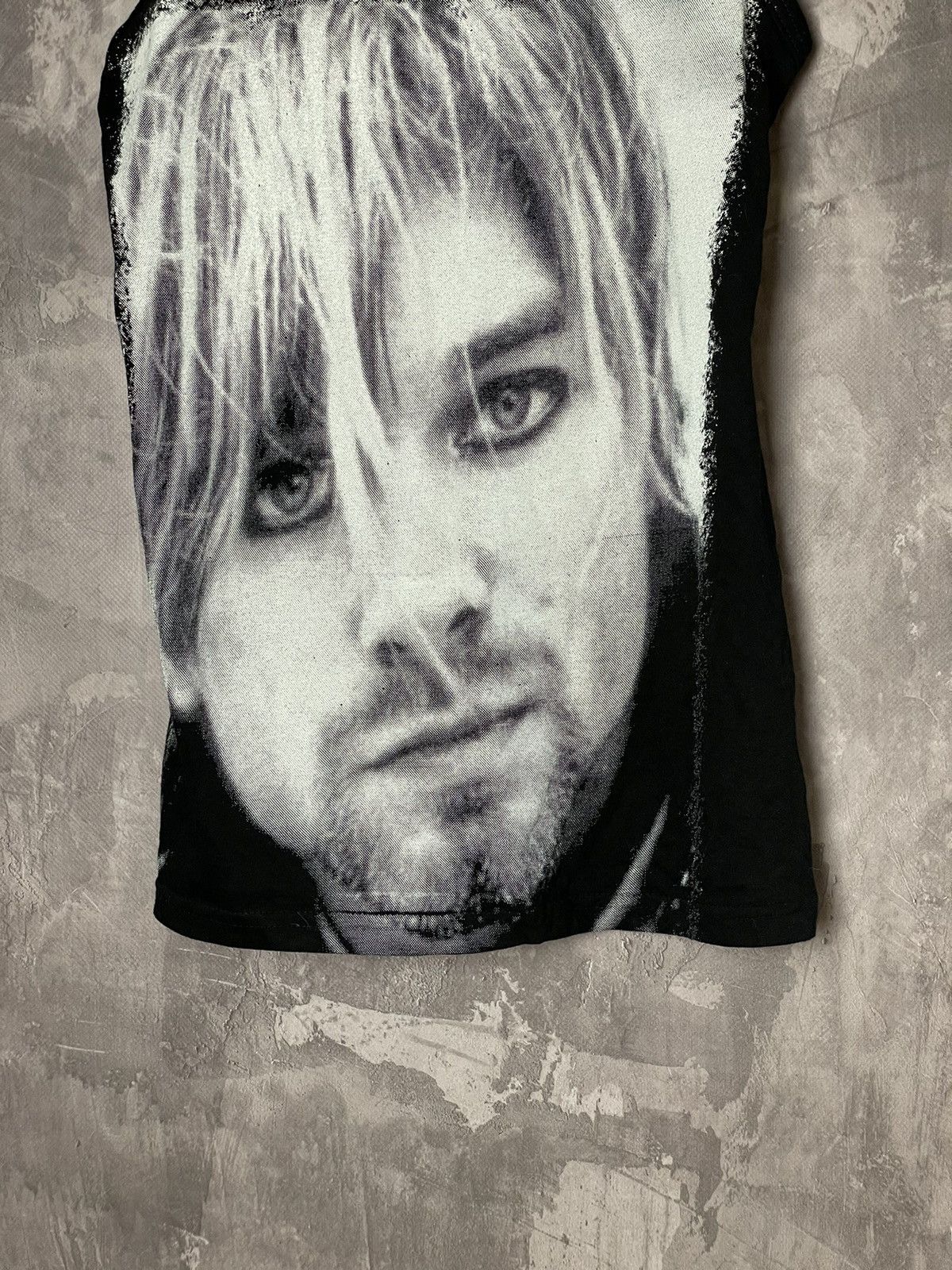 Band Tees × Vintage Vintage Y2K KURT COBAIN BAND TANK TOP ROCK GRUNGE HORROR 90s Size US M / EU 48-50 / 2 - 3 Thumbnail