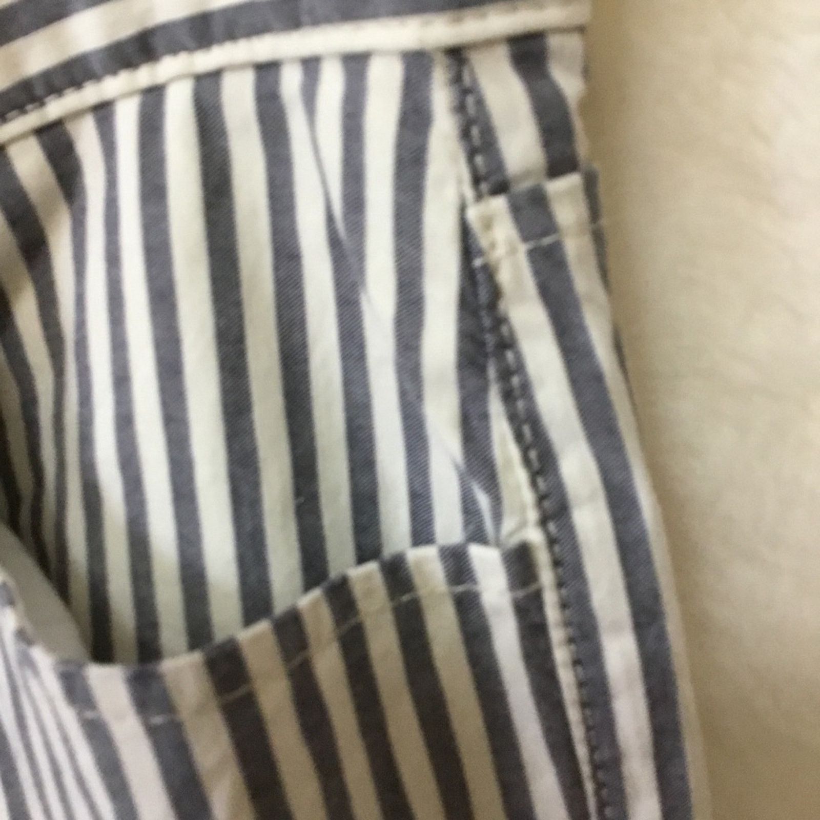 Joe's Joe's Jeans Blue & White Slim Fit Striped Skinny Jeans Size 27" / US 4 / IT 40 - 4 Thumbnail