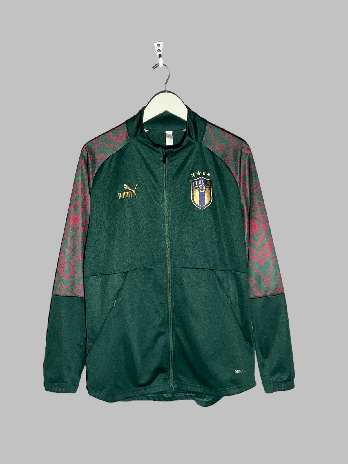 Puma National Team Italy Puma Football Soccer Light Jacket Size US L / EU 52-54 / 3 - 1 Thumbnail
