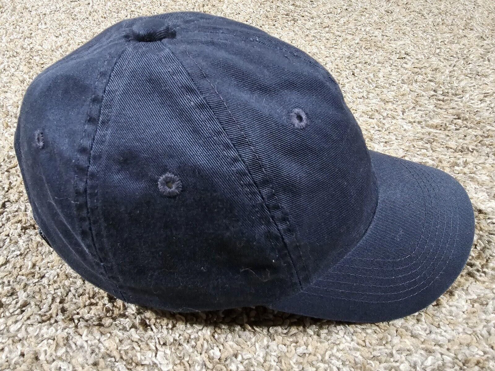 Dockers Dockers Golf Mens Strapback Cap Navy Blue Hat One Size Size ONE SIZE - 4 Thumbnail