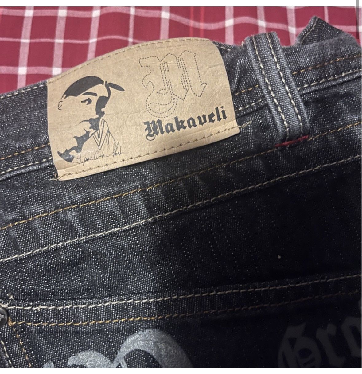 Makaveli Vintage Makaveli Tupac Jeans Size US 42 / EU 58 - 4 Thumbnail