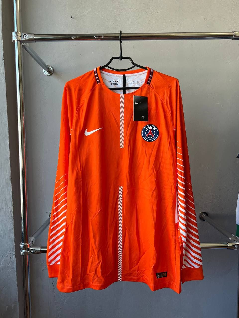 Nike NEW! 2018/19 PSG PARIS SAINT GERMAIN PLAYER ISSUED JERSEY Size US XL / EU 56 / 4 - 2 Thumbnail