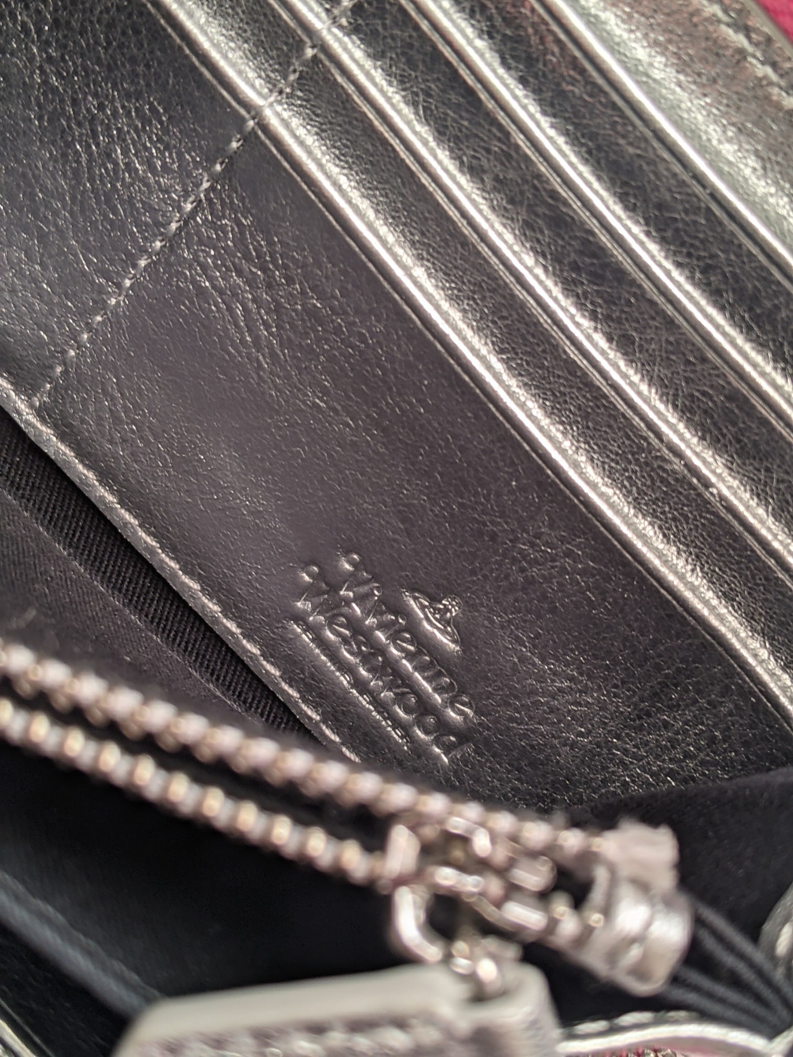 Vivienne Westwood Vivienne Westwood Pink Leather Wallet Size ONE SIZE - 6 Thumbnail