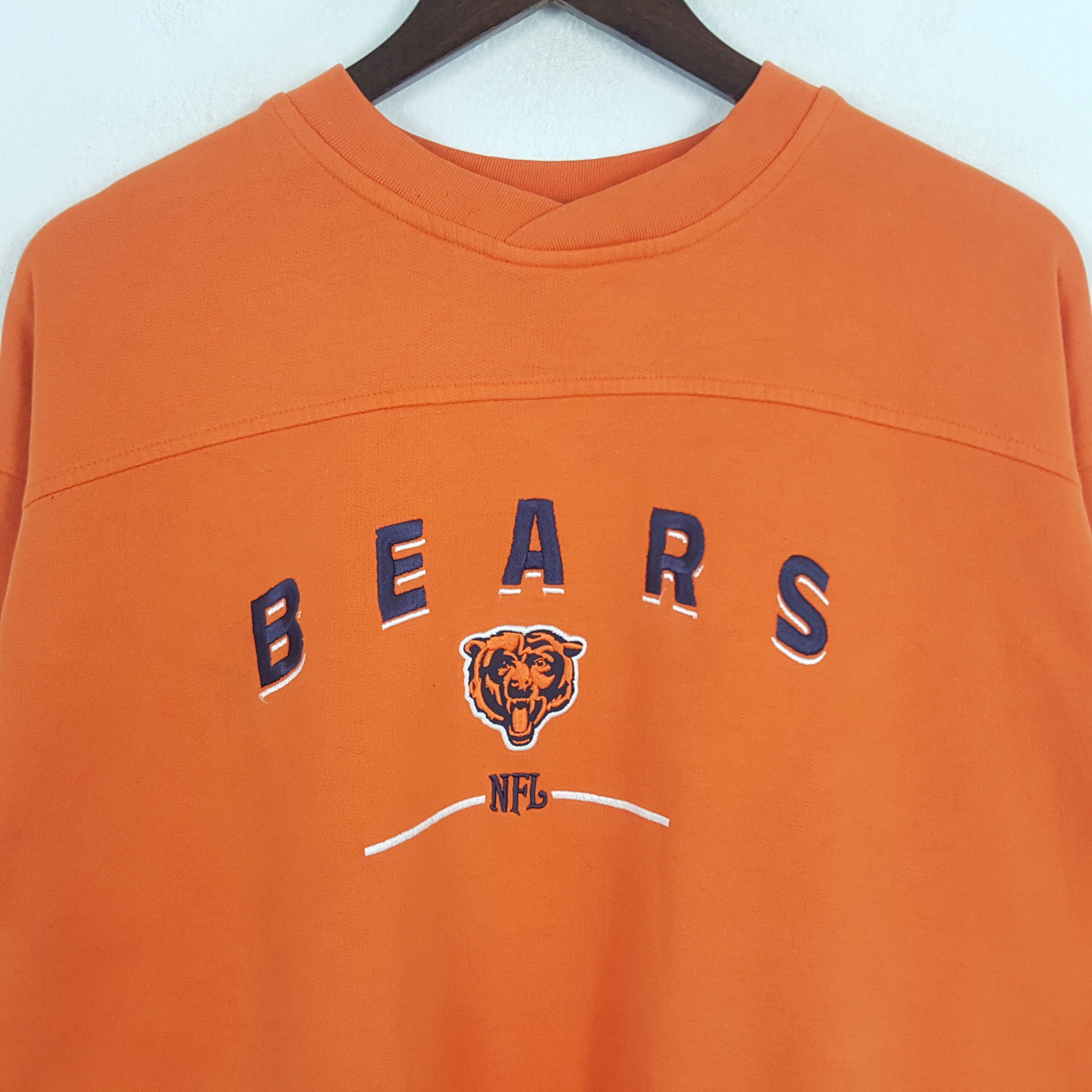 NFL × Vintage Vintage NFL Bears Football Team Sweatshirt Size US XL / EU 56 / 4 - 2 Thumbnail