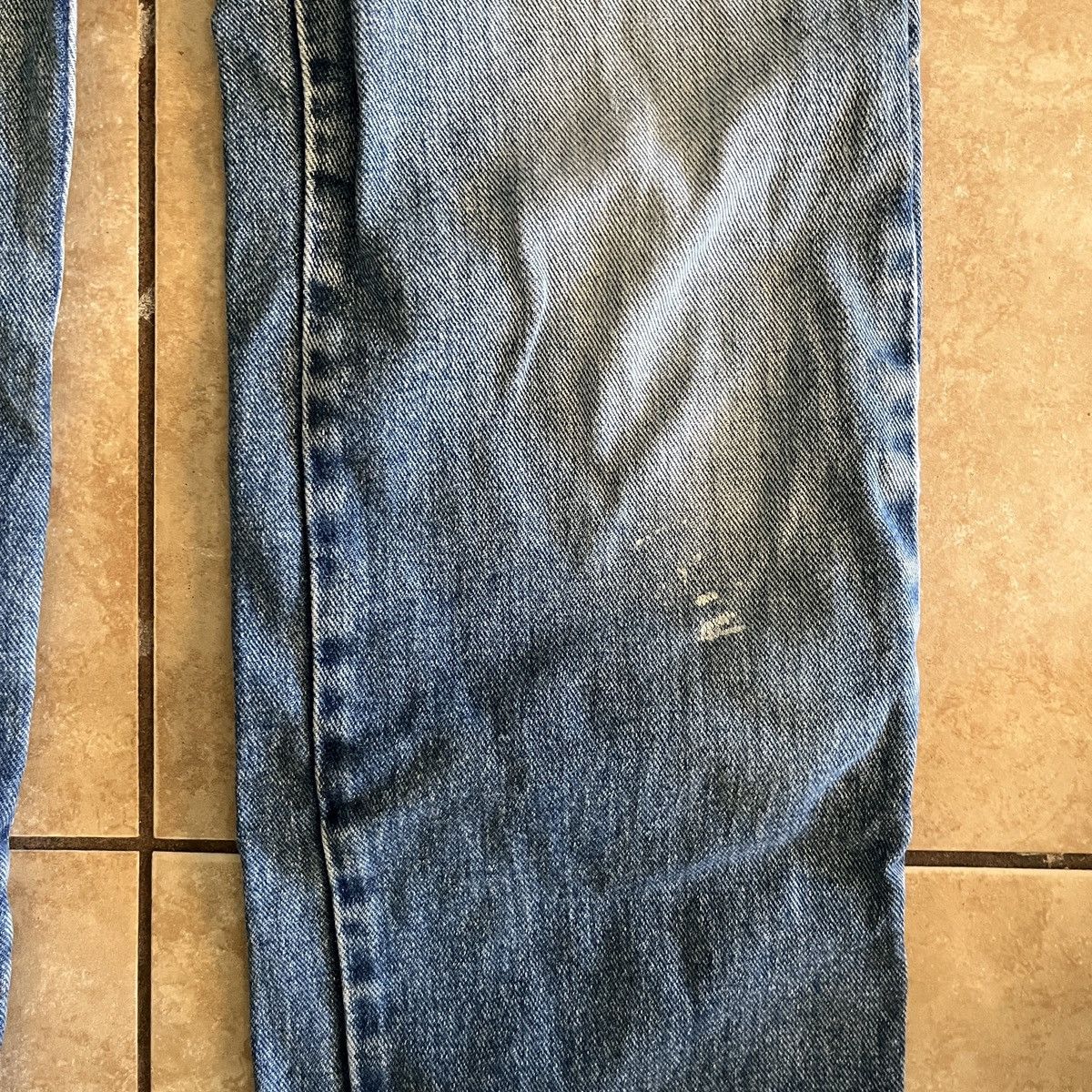 Lee × Vintage Lee Made in USA Denim Jeans Size US 32 / EU 48 - 2 Thumbnail