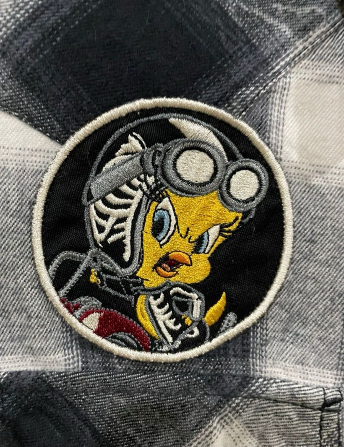 Sports Specialties × Vanson Leathers Vanson Leather & Tweety Collaboration Distressed Shirts Size US XS / EU 42 / 0 - 19 Thumbnail