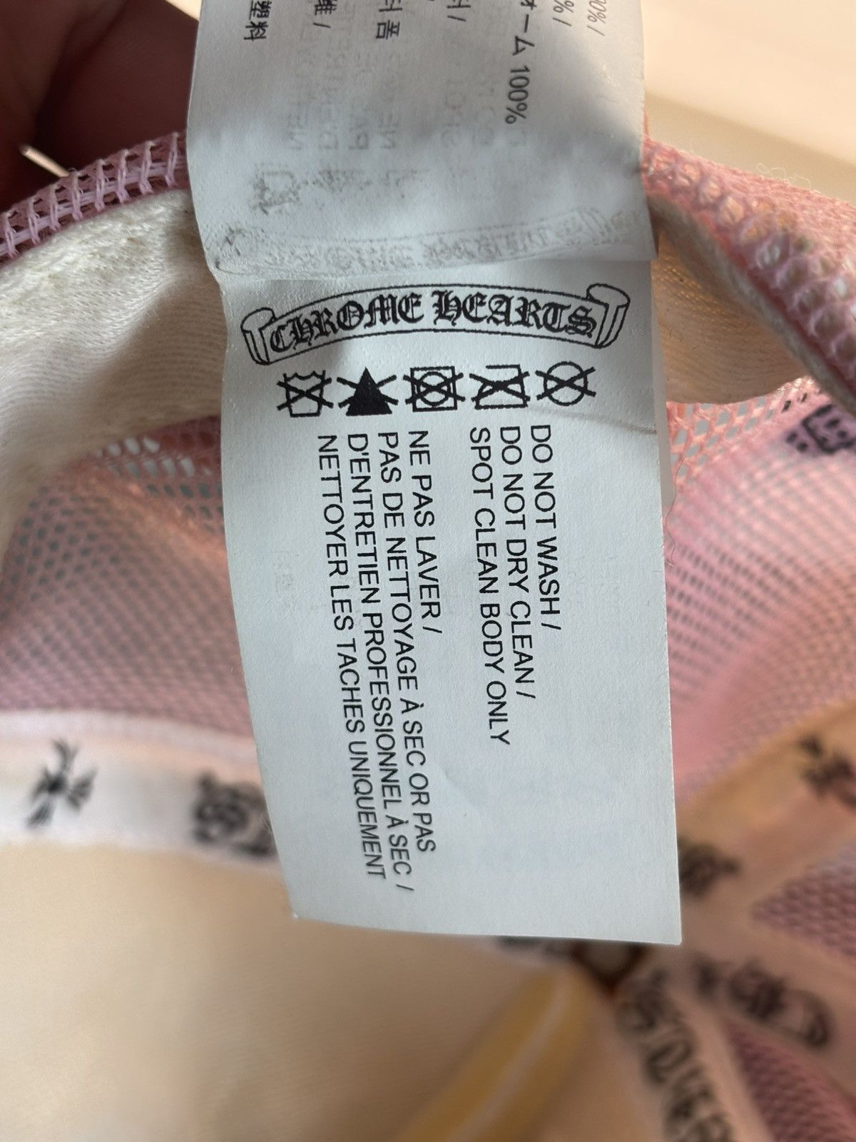 Chrome Hearts Chrome hearts pink horseshoe trucker hat Size ONE SIZE - 7 Thumbnail