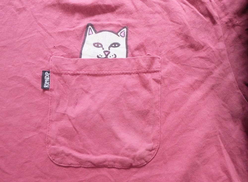 RIPNDIP Ripndip Lord Nermal Pocket Tee Size US L / EU 52-54 / 3 - 2 Thumbnail