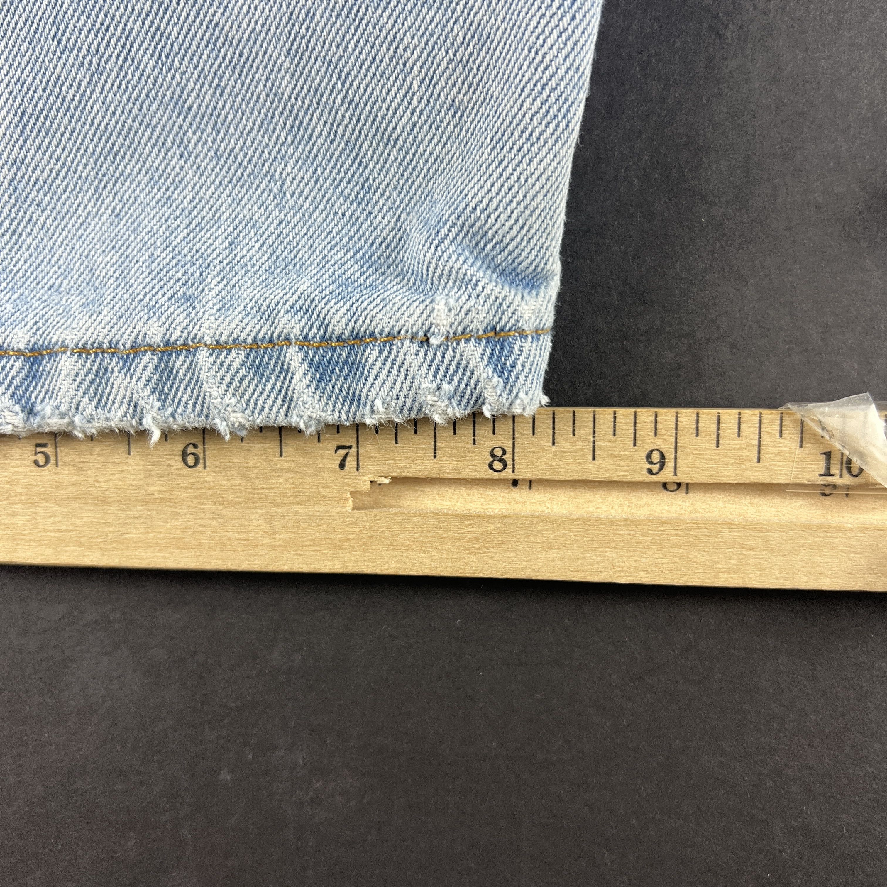 Levi's × Vintage Y2K Levi's Jeans 570 Baggy Light Blue Faded Cotton Denim Size US 38 / EU 54 - 17 Thumbnail
