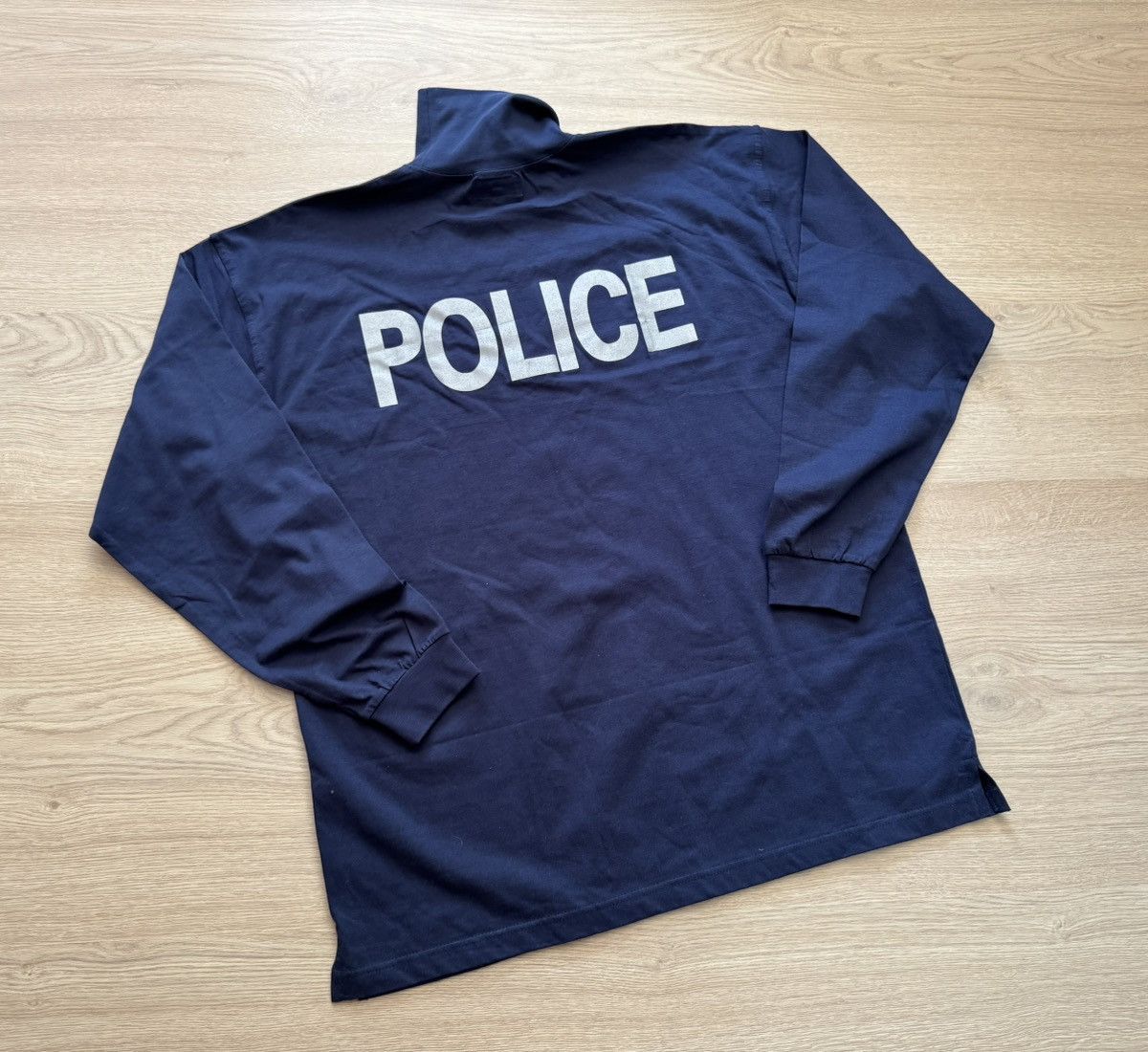 Vintage Vintage Switcher Police Reflective y2k High Neck Long Sleeve Size US XL / EU 56 / 4 - 1 Thumbnail