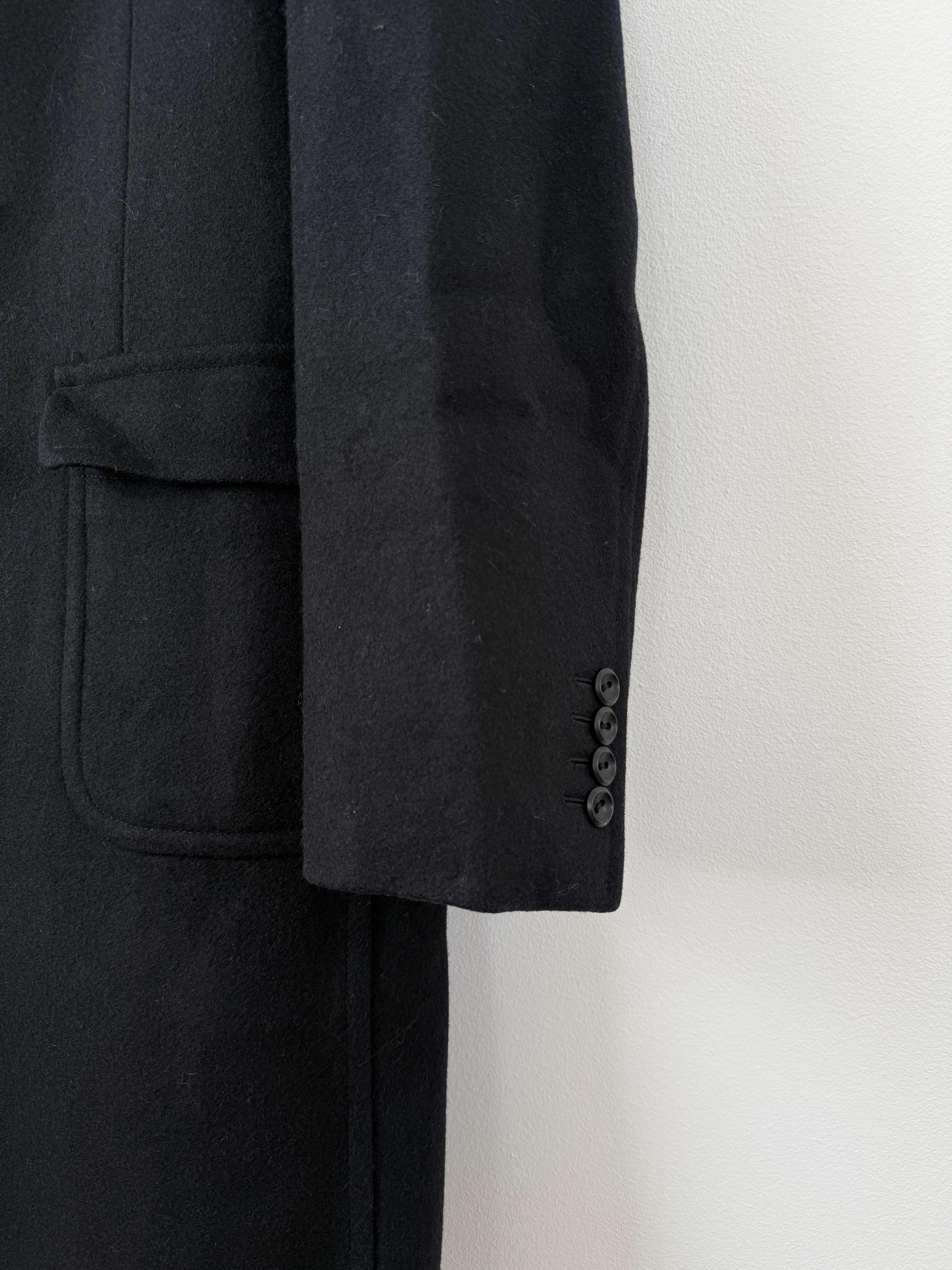 Junya Watanabe Comme Des Garcons MAN Wool Double Breasted Overcoat Size US XL / EU 56 / 4 - 9 Thumbnail