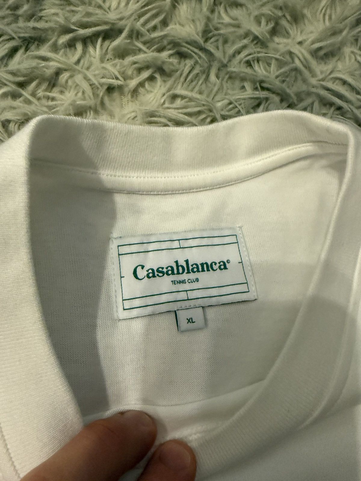 Casablanca Tennis club shirt Size US XL / EU 56 / 4 - 2 Thumbnail