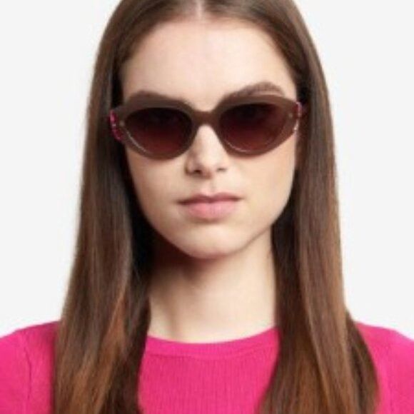 Missoni Missoni MIS 0131/S 0807 IR Sunglasses Black Cat Eye Frame Size ONE SIZE - 6 Thumbnail