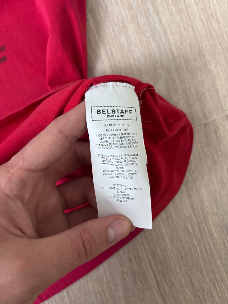Belstaff Vintage Belstaff t shirt Size US S / EU 44-46 / 1 - 4 Thumbnail