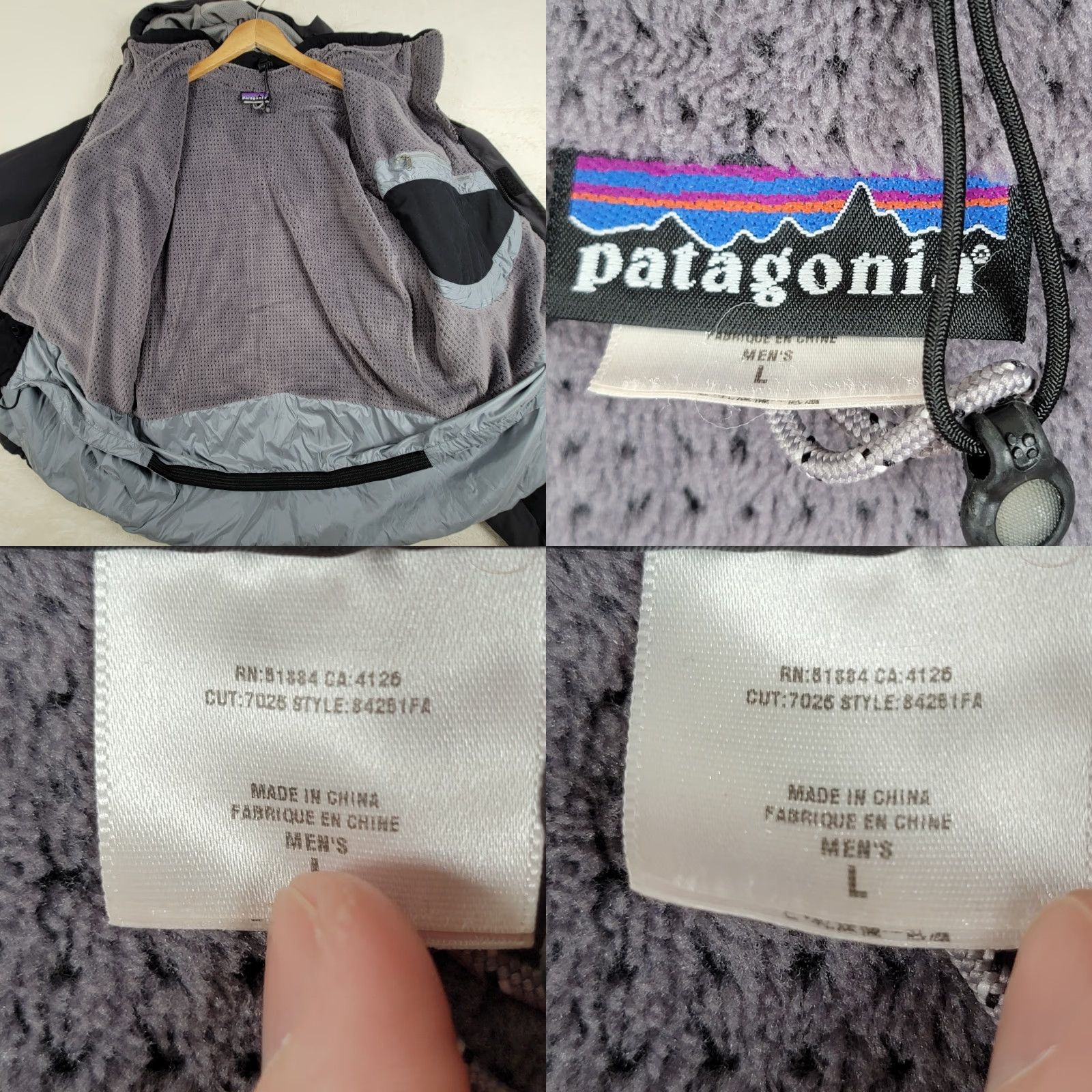Patagonia VINTAGE Patagonia Jacket Men Large Gravity Black Hooded Zip Pockets Ski - 90s Outdoor Street Style Parka Winter Fall Spring Size US L / EU 52-54 / 3 - 10 Thumbnail